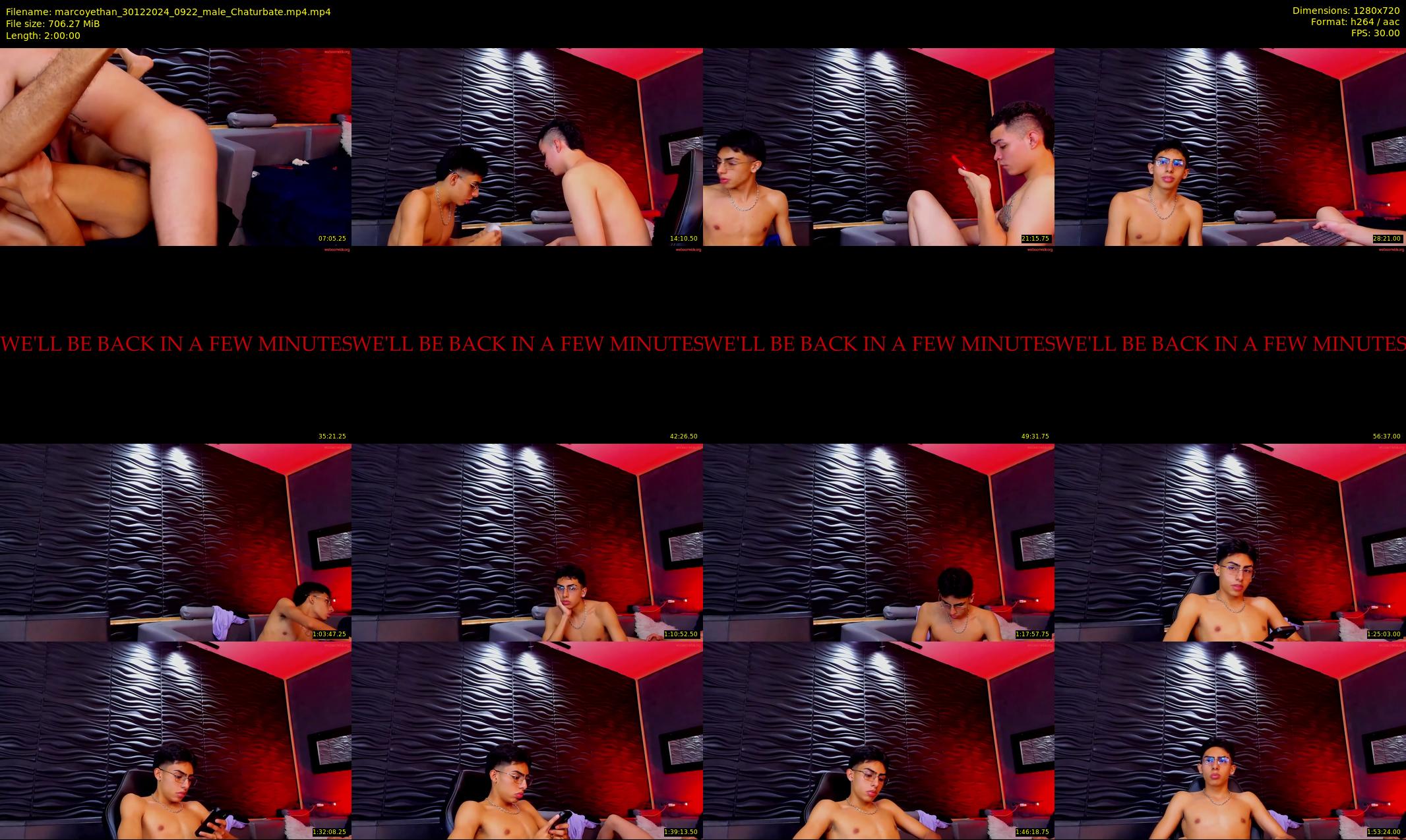 marcoyethan — 120 minute Chaturbate male cam show recording, 720p, Dec 30, 2024