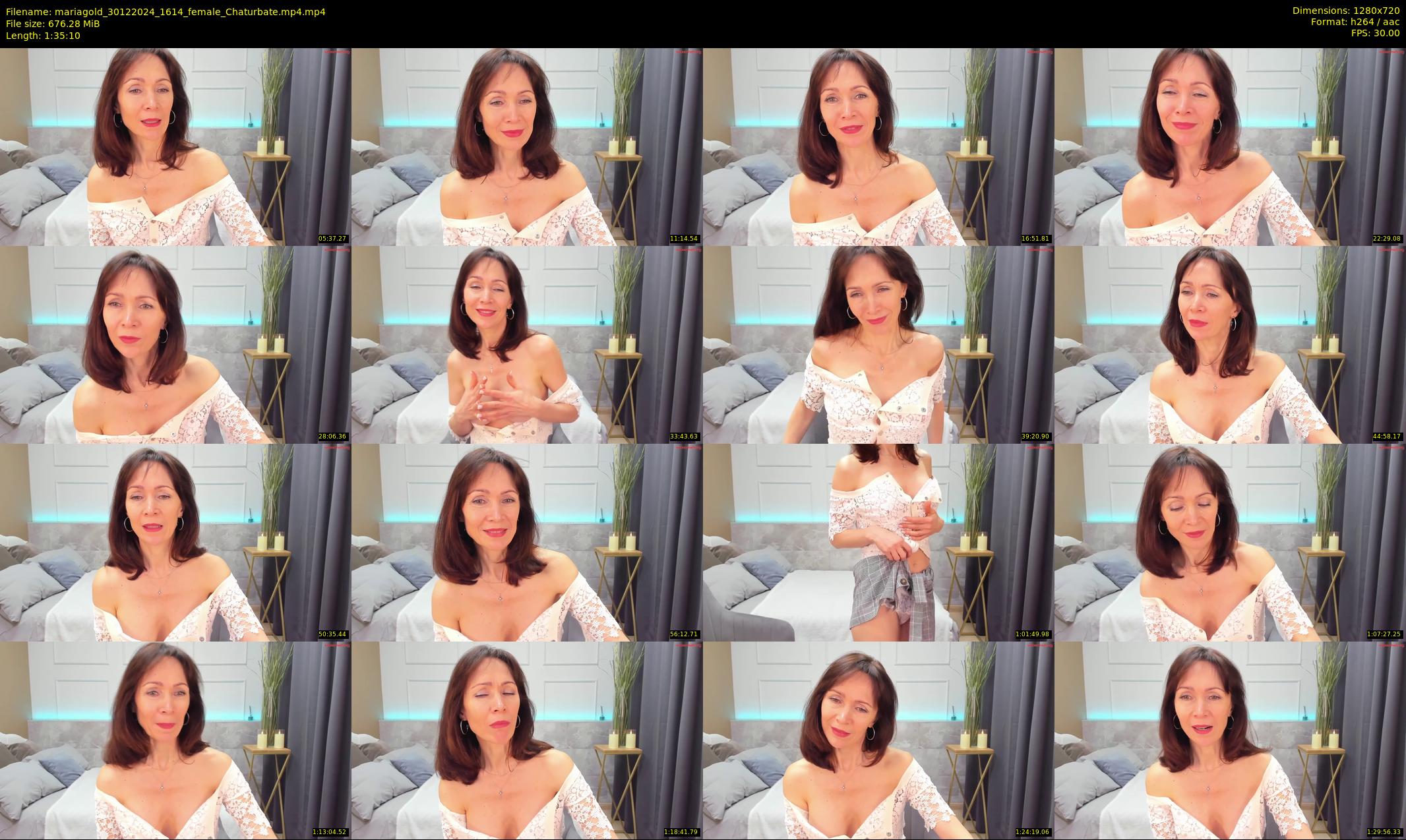 mariagold — 96 minute Chaturbate female cam show recording, 720p, Dec 30, 2024