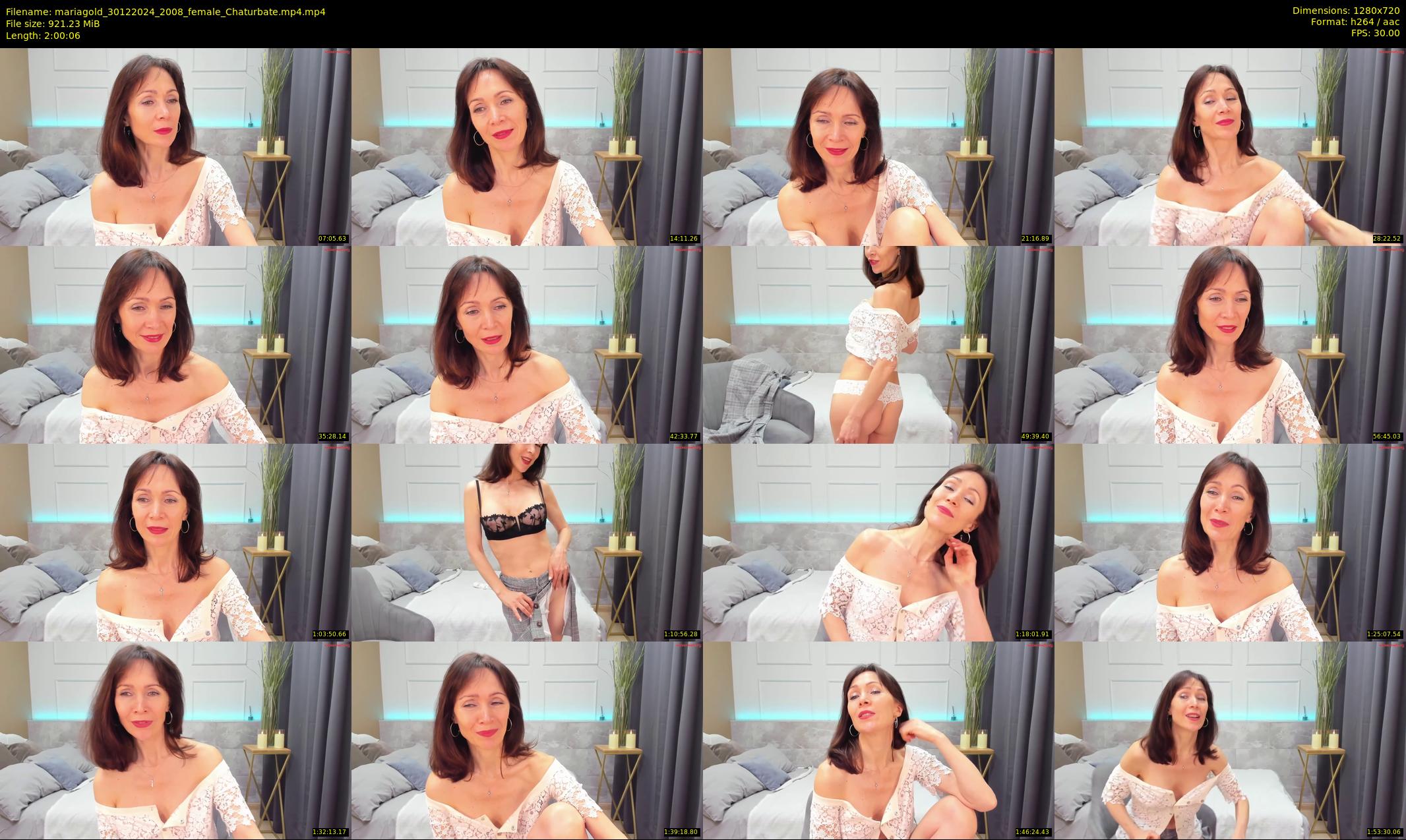 mariagold — 121 minute Chaturbate female cam show recording, 720p, Dec 30, 2024
