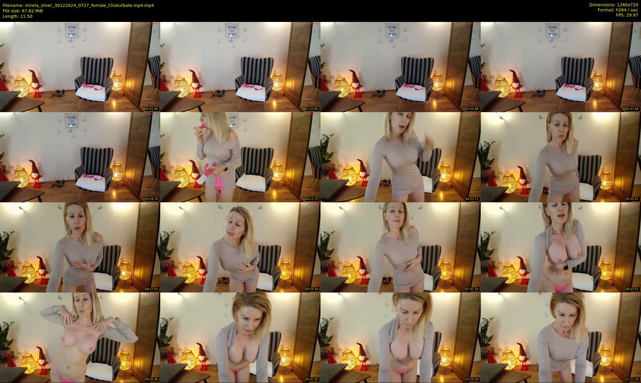 mirela_silver — 12 minute Chaturbate female cam show recording, 720p, Dec 30, 2024