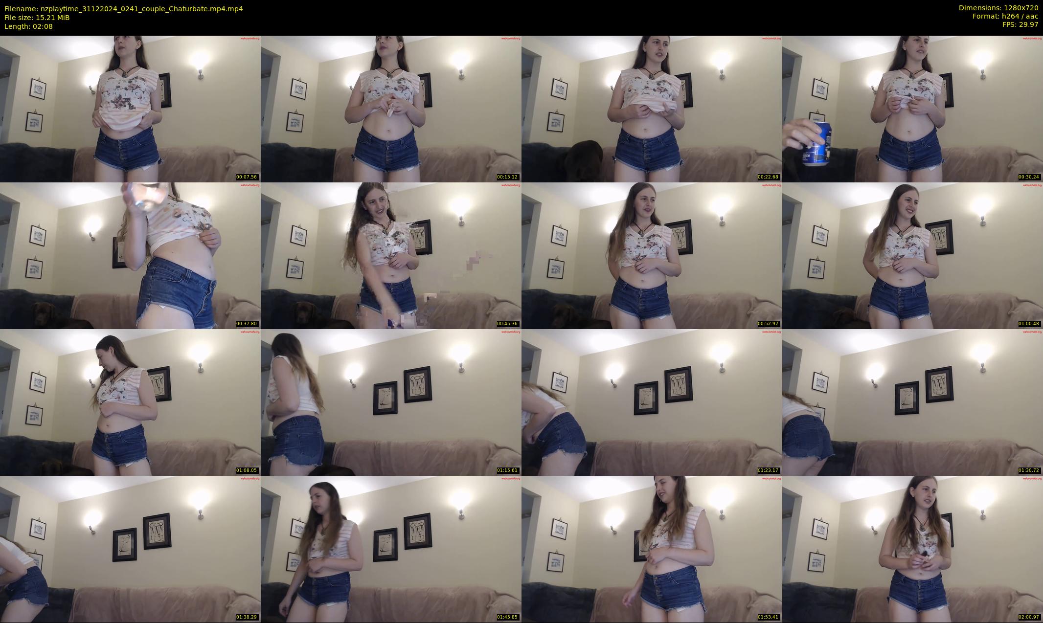 nzplaytime — 3 minute Chaturbate couple cam show recording, 720p, Dec 31, 2024