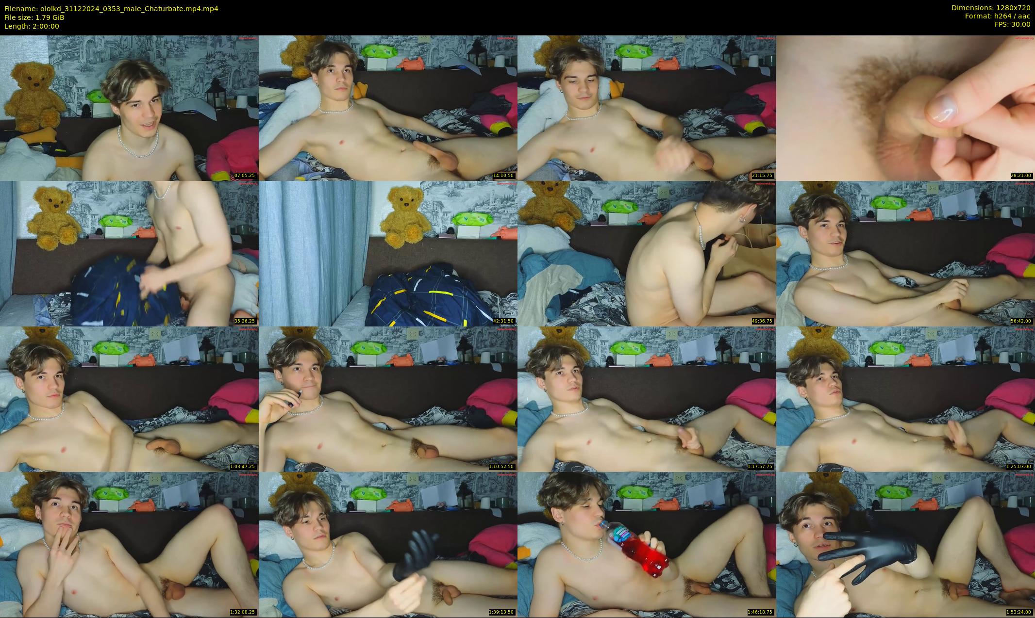 ololkd — 120 minute Chaturbate male cam show recording, 720p, Dec 31, 2024