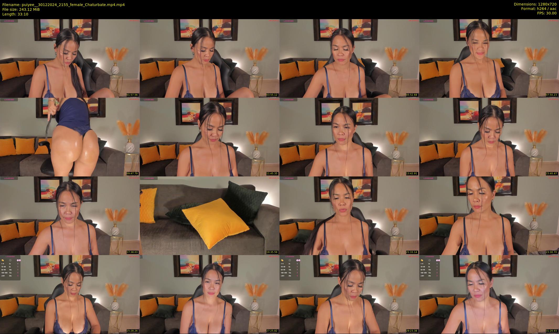 puiyee_ — 34 minute Chaturbate female cam show recording, 720p, Dec 30, 2024