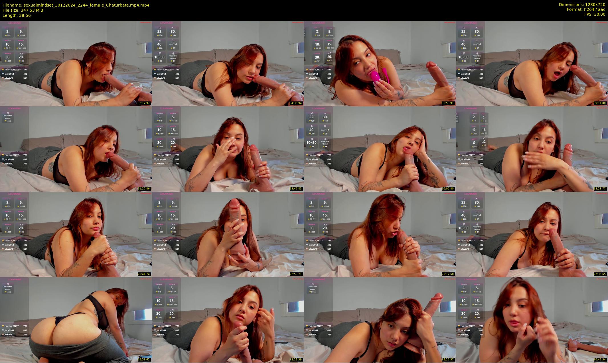 sexualmindset — 39 minute Chaturbate female cam show recording, 720p, Dec 30, 2024