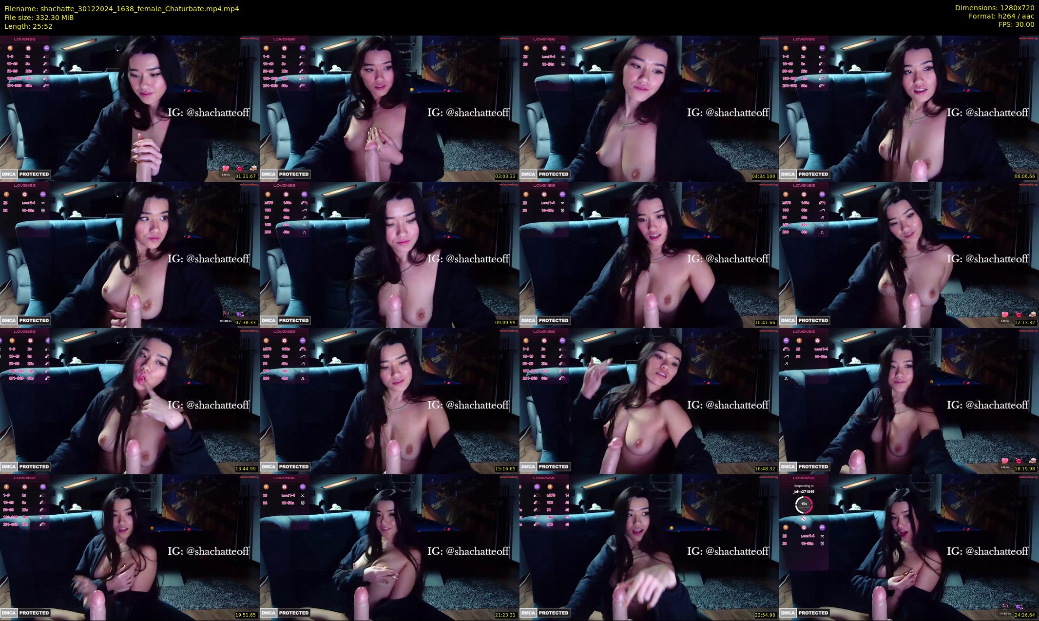 shachatte — 26 minute Chaturbate couple cam show recording, 720p, Dec 30, 2024