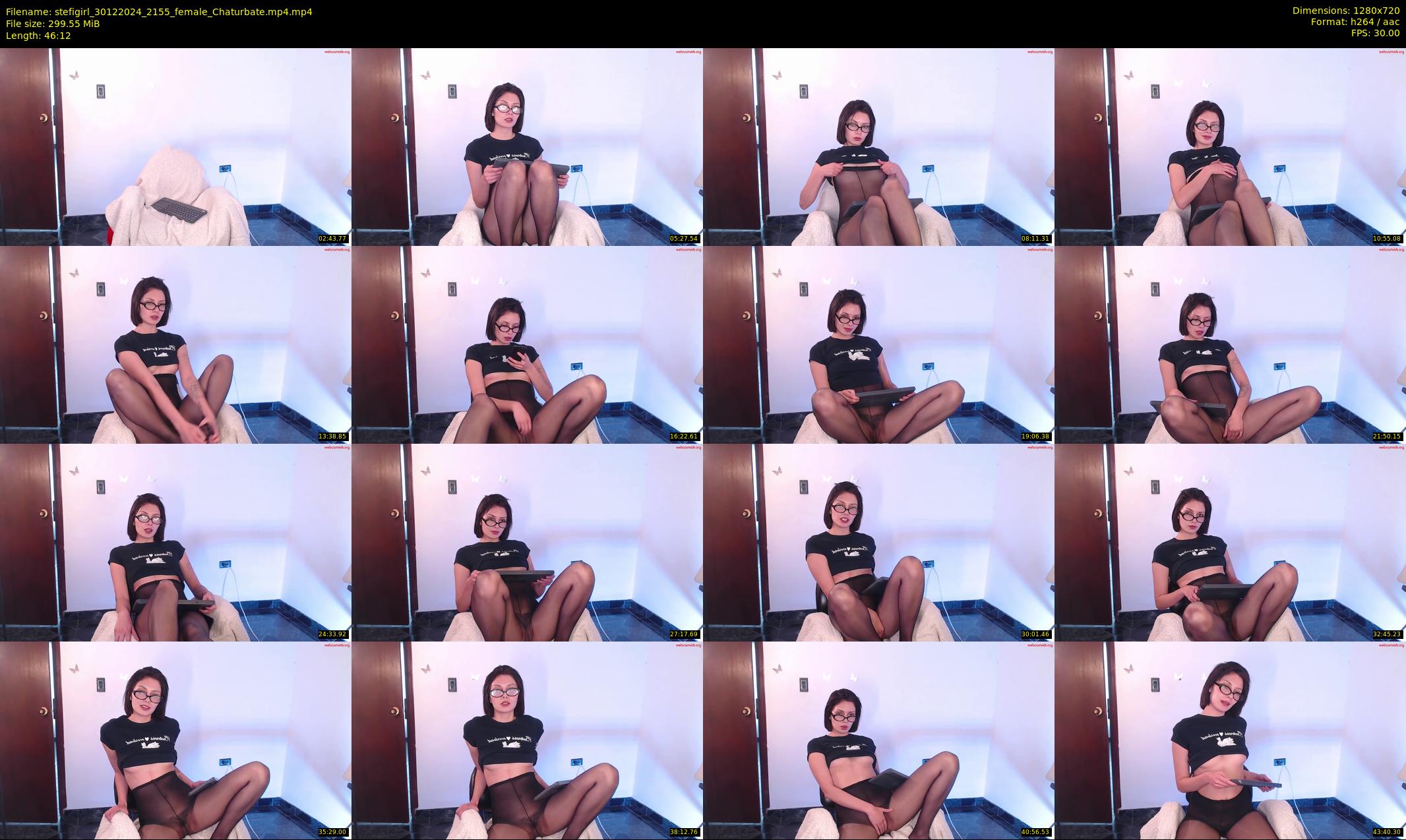 stefigirl — 47 minute Chaturbate female cam show recording, 720p, Dec 30, 2024