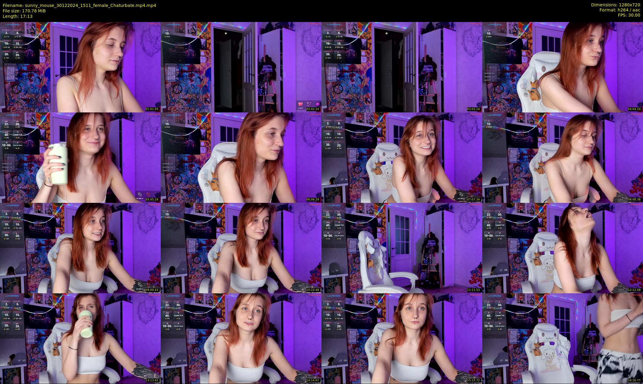sunny_mouse — 18 minute Chaturbate female cam show recording, 720p, Dec 30, 2024
