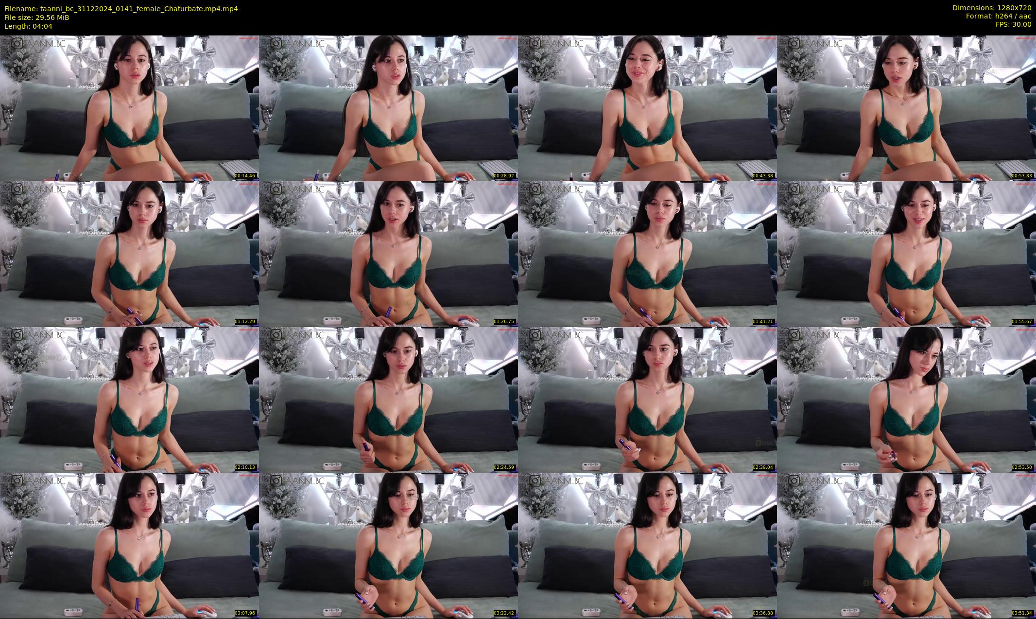 taanni_bc — 5 minute Chaturbate female cam show recording, 720p, Dec 31, 2024