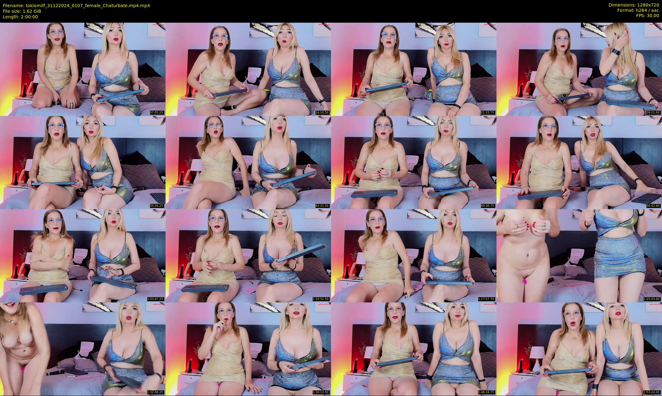 tokiomilf — 120 minute Chaturbate female cam show recording, 720p, Dec 31, 2024