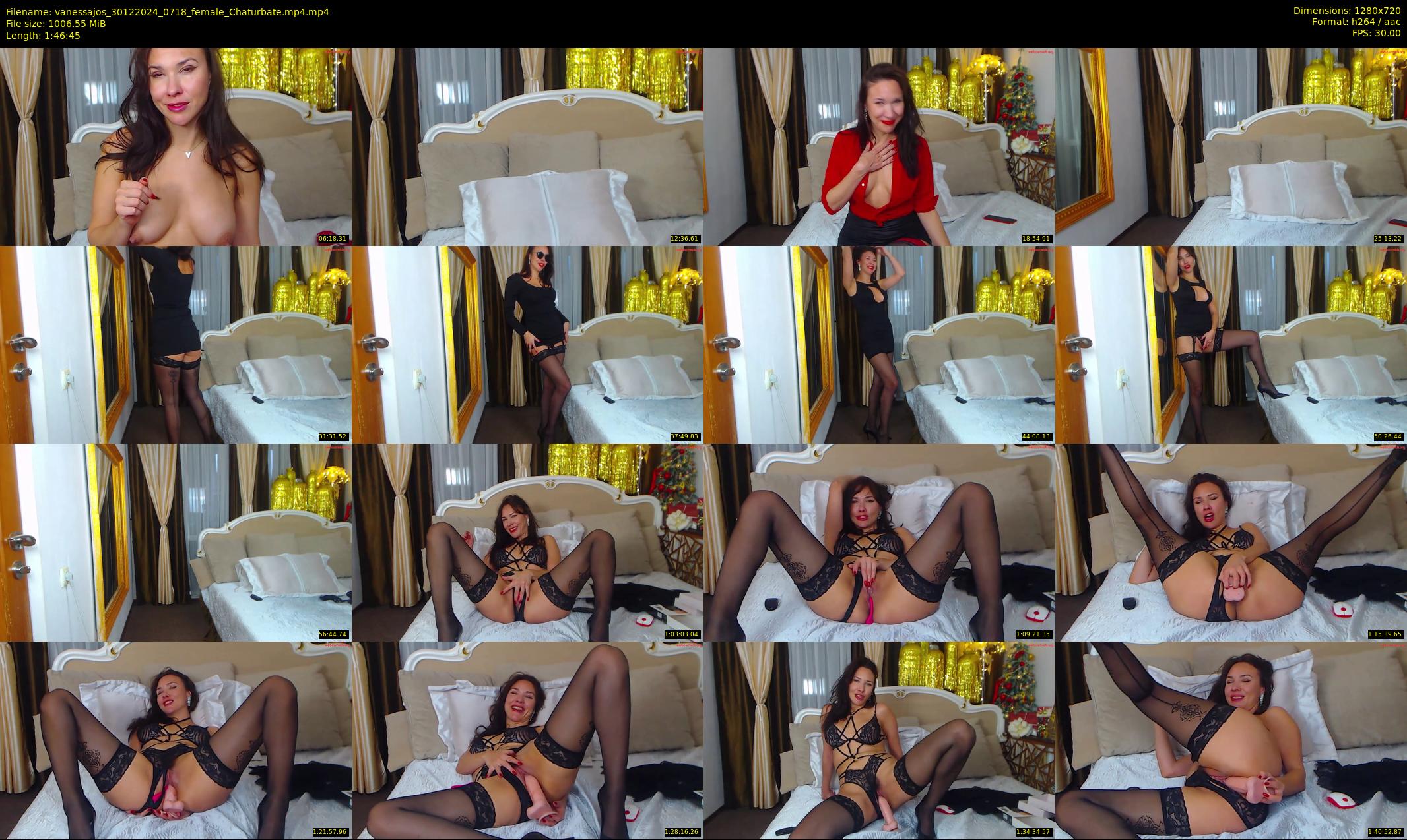 vanessajos — 107 minute Chaturbate female cam show recording, 720p, Dec 30, 2024