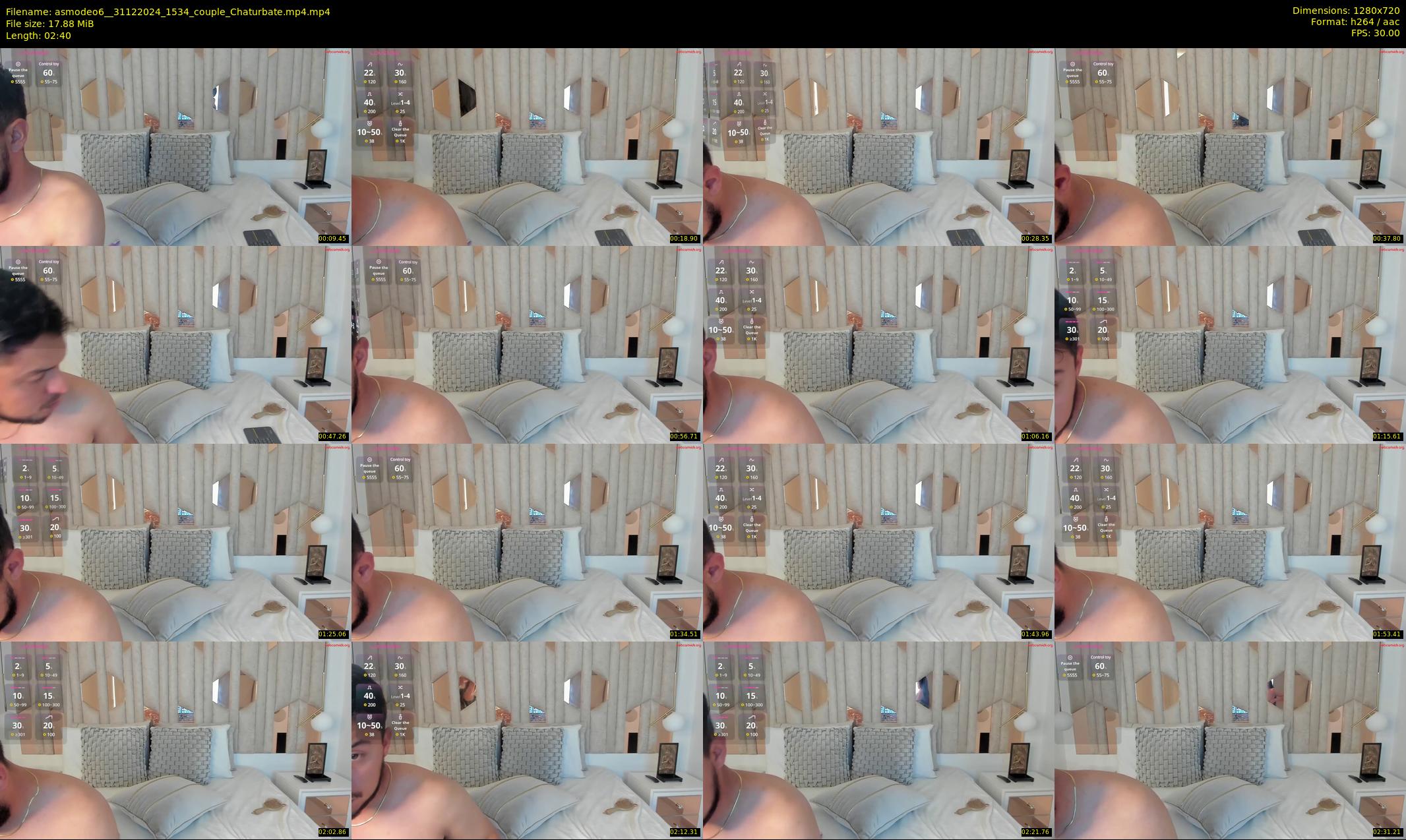 asmodeo6_ — 3 minute Chaturbate couple cam show recording, 720p, Dec 31, 2024