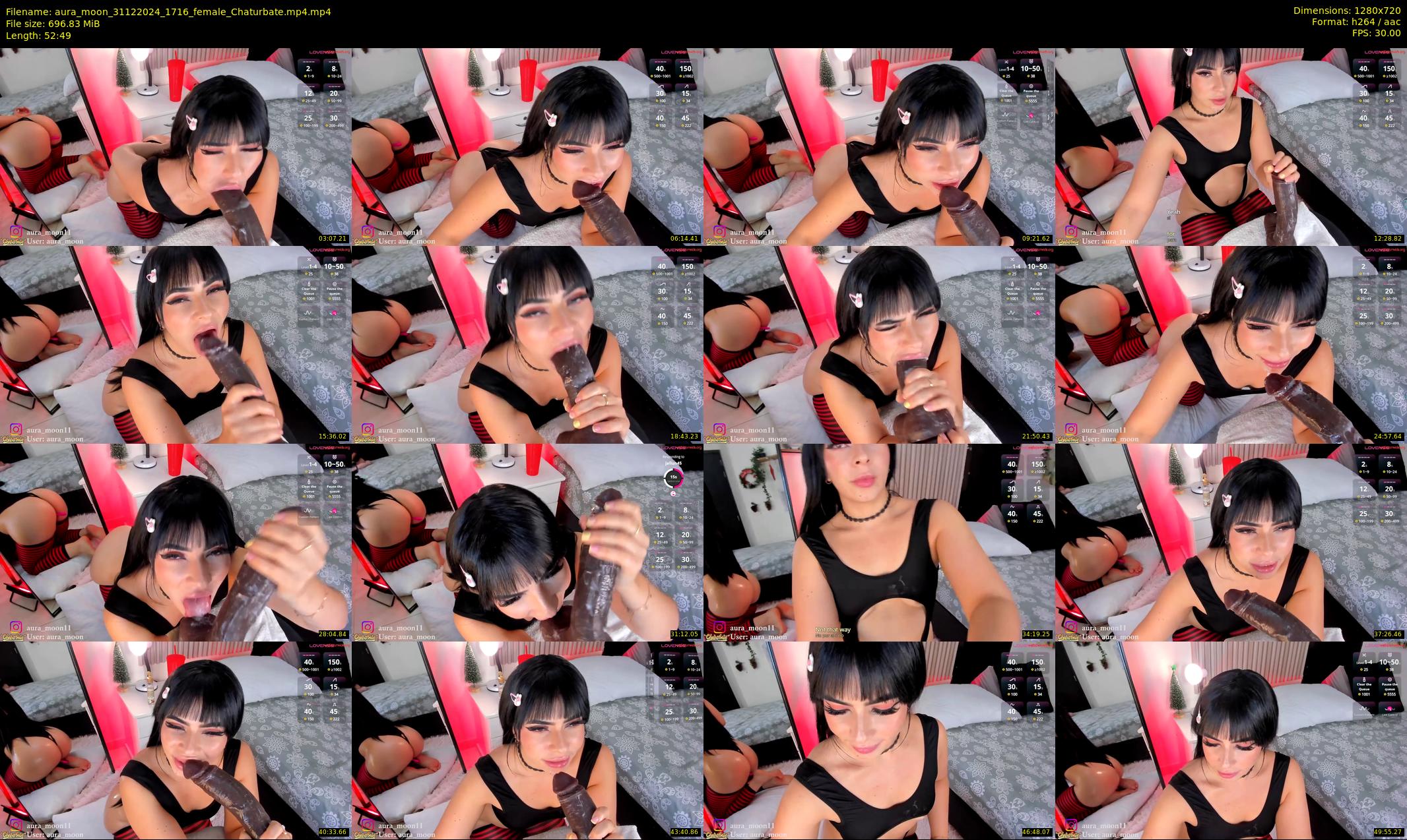 aura_moon — 53 minute Chaturbate female cam show recording, 720p, Dec 31, 2024