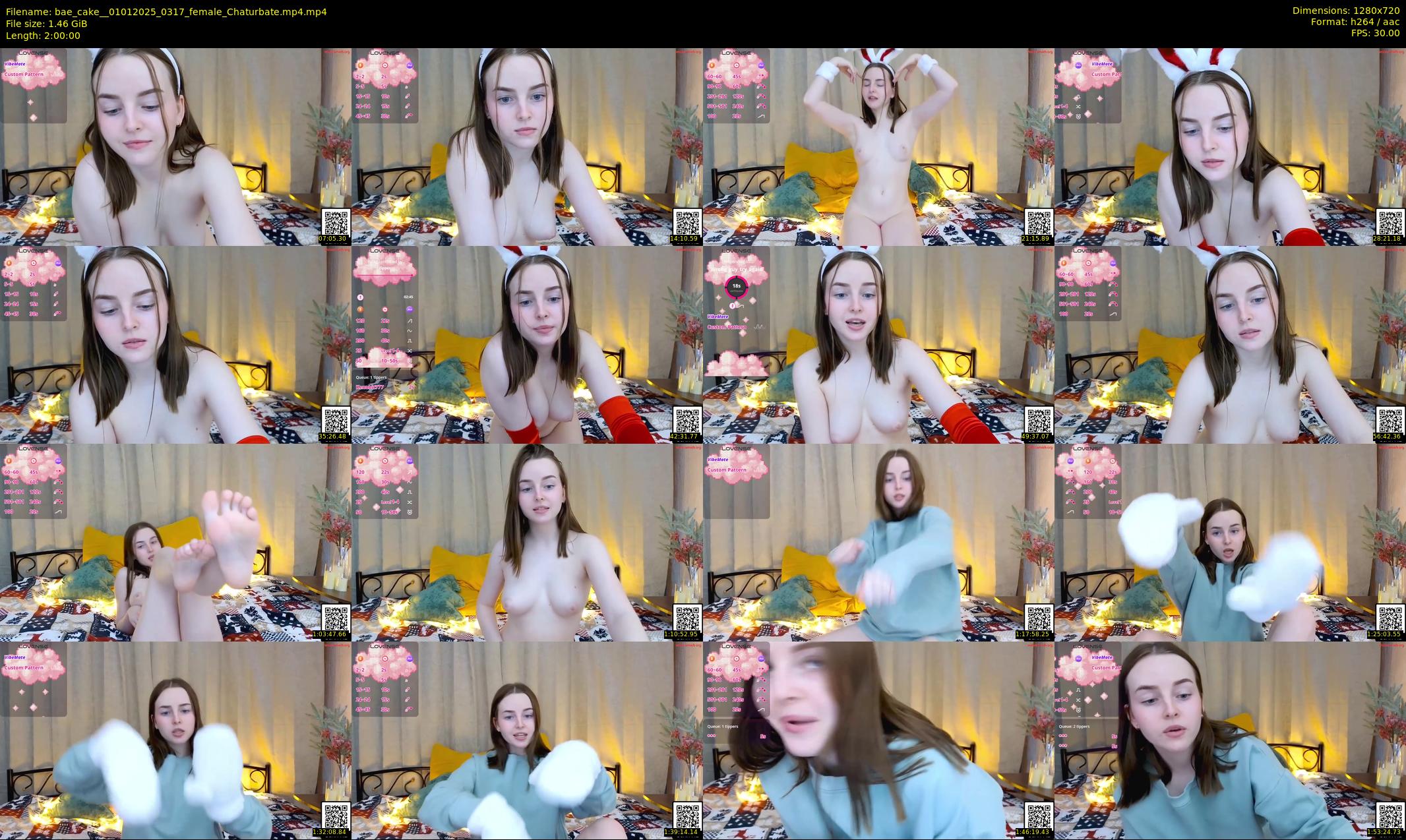 bae_cake_ — 120 minute Chaturbate female cam show recording, 720p, Jan 1, 2025