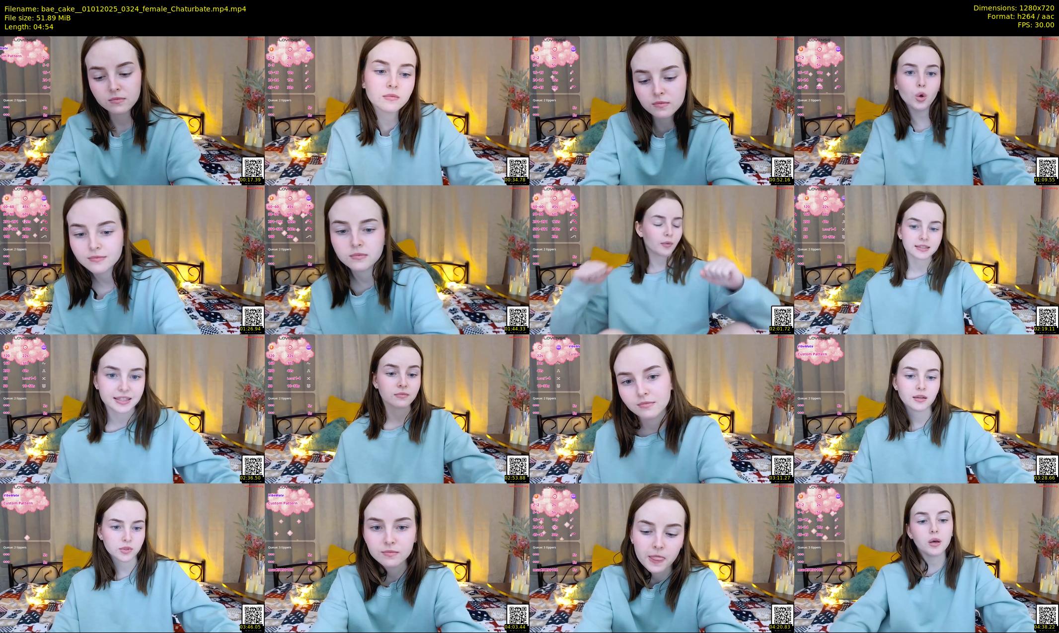 bae_cake_ — 5 minute Chaturbate female cam show recording, 720p, Jan 1, 2025