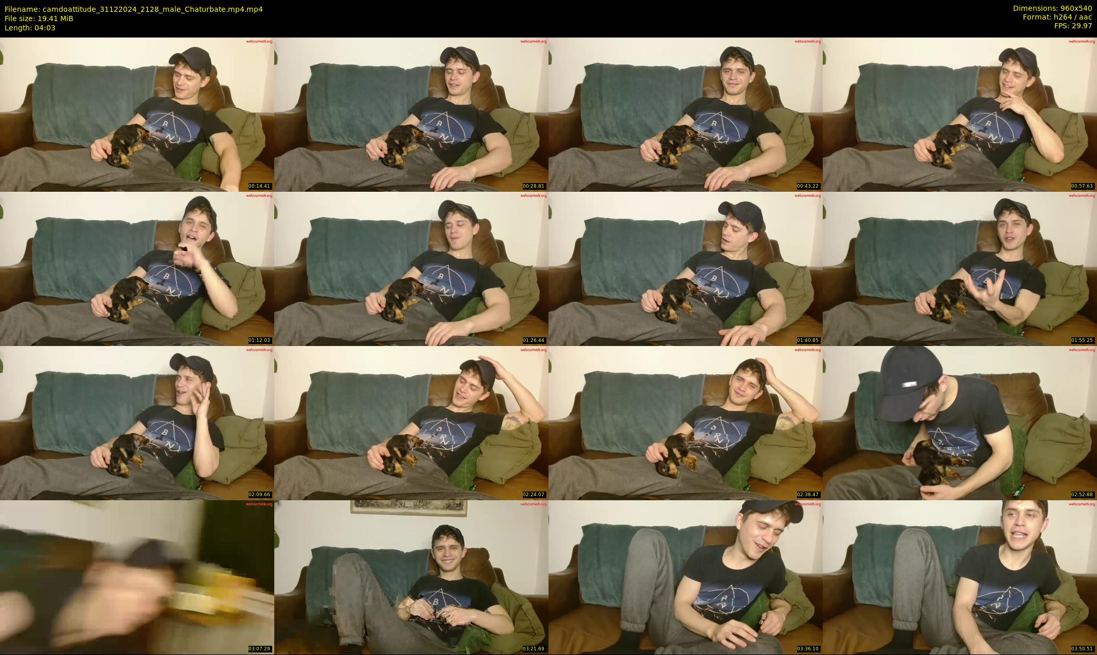 camdoattitude — 5 minute Chaturbate male cam show recording, 480p, Dec 31, 2024