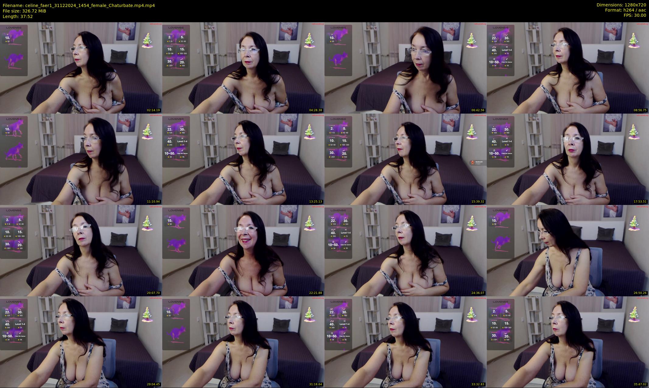 celine_faer1 — 38 minute Chaturbate female cam show recording, 720p, Dec 31, 2024
