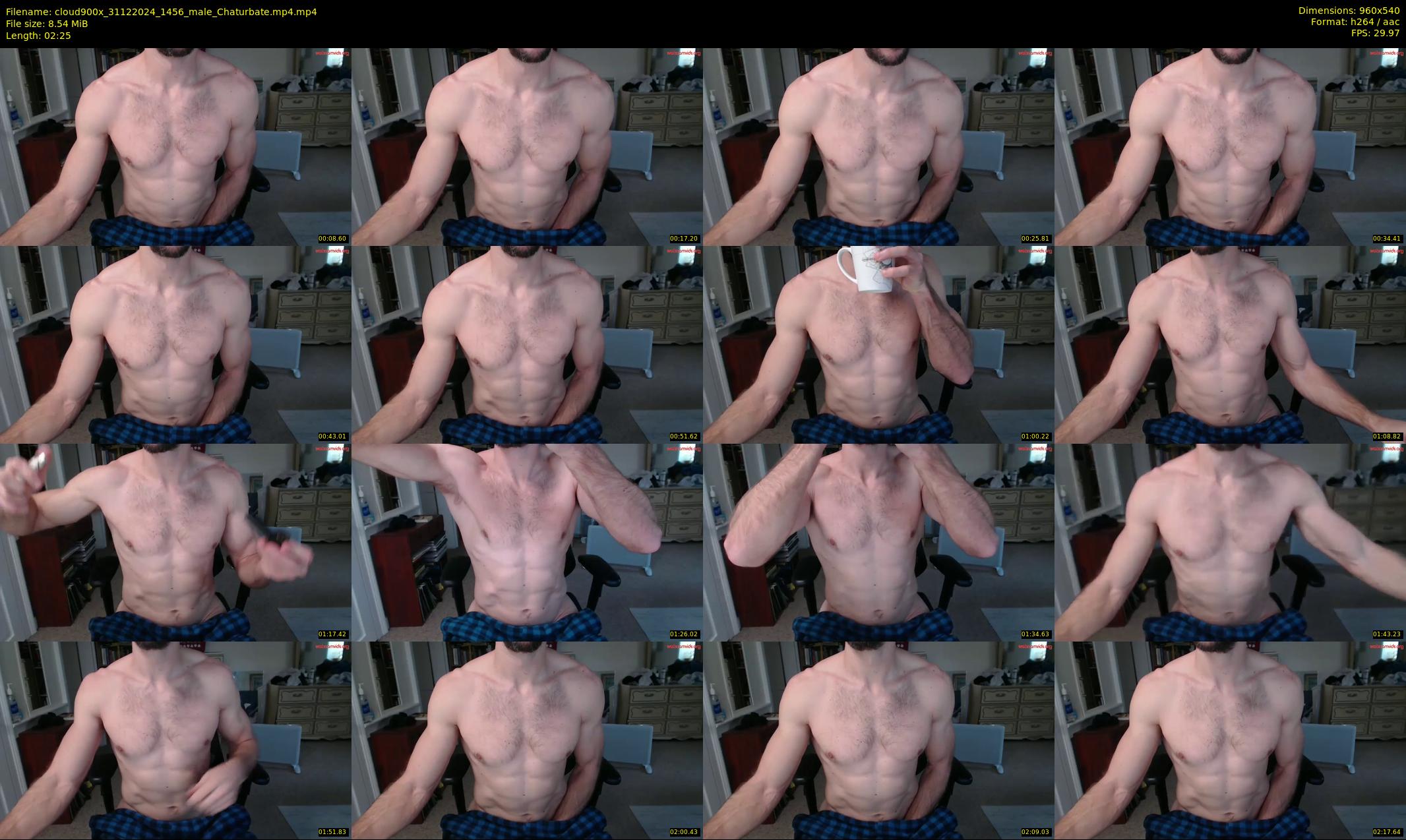 cloud900x — 3 minute Chaturbate male cam show recording, 480p, Dec 31, 2024