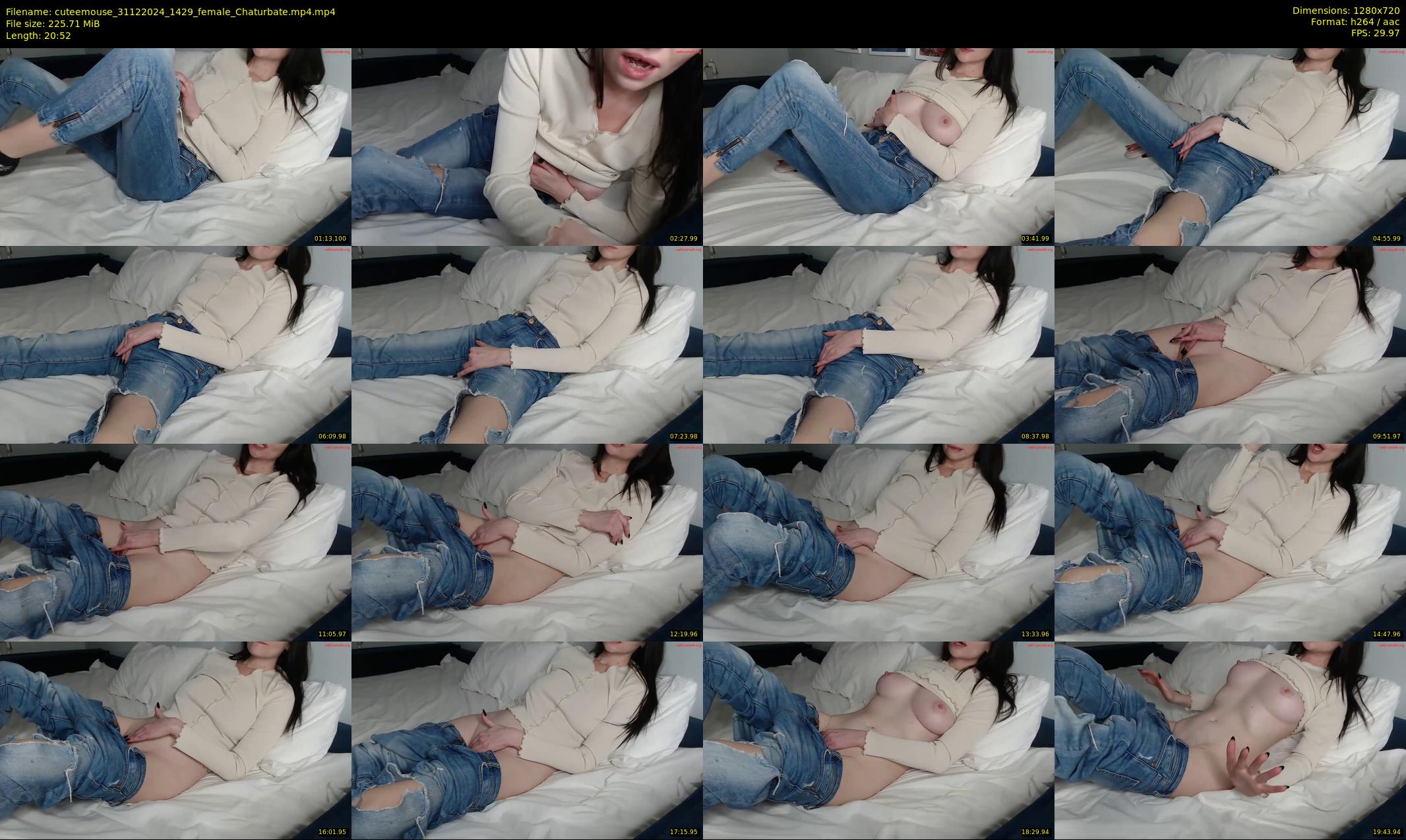 cuteemouse — 21 minute Chaturbate female cam show recording, 720p, Dec 31, 2024