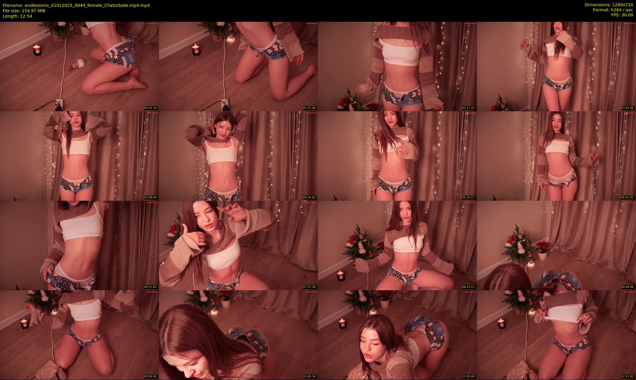 endlessmia — 13 minute Chaturbate female cam show recording, 720p, Jan 1, 2025