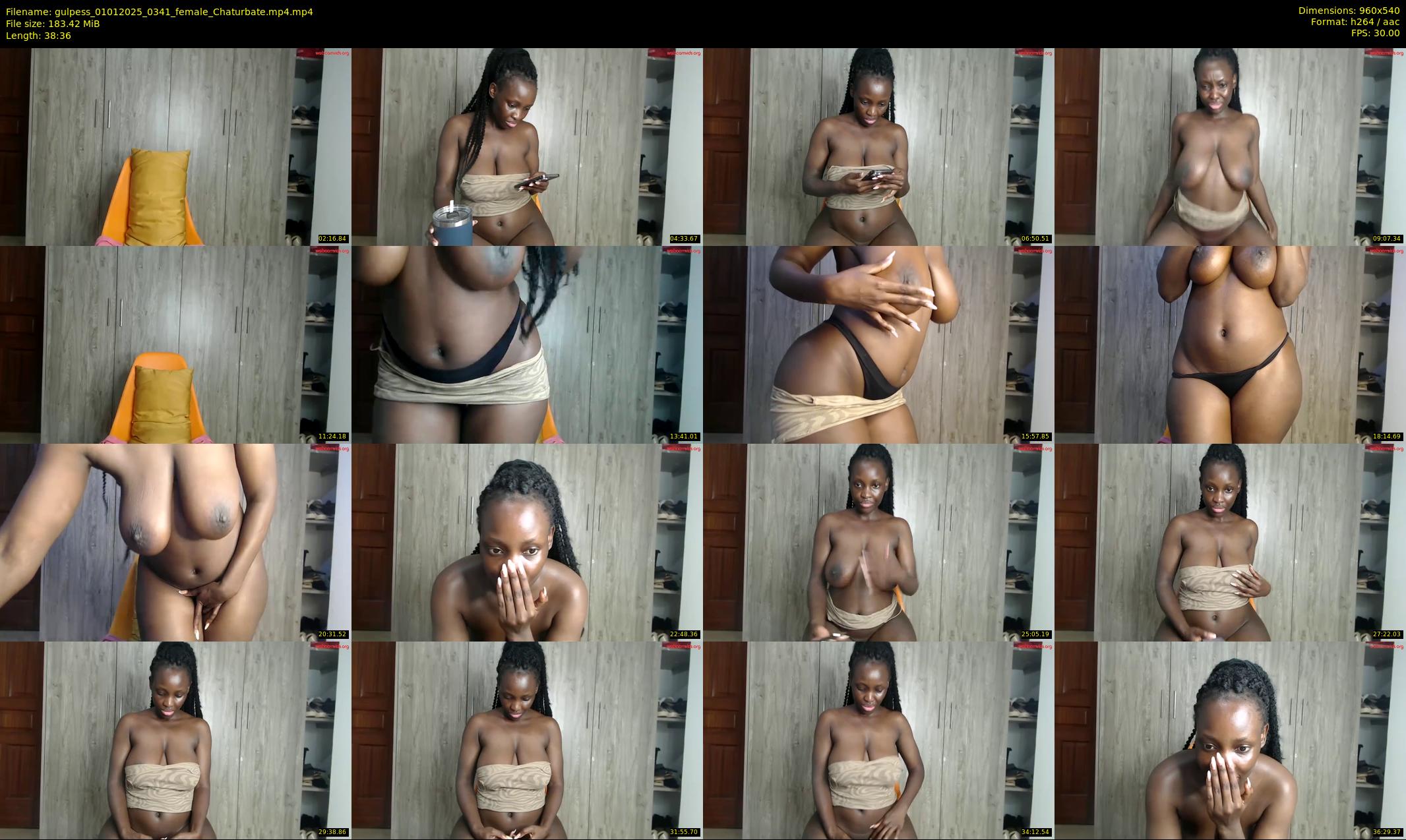 gulpess — 39 minute Chaturbate female cam show recording, 480p, Jan 1, 2025