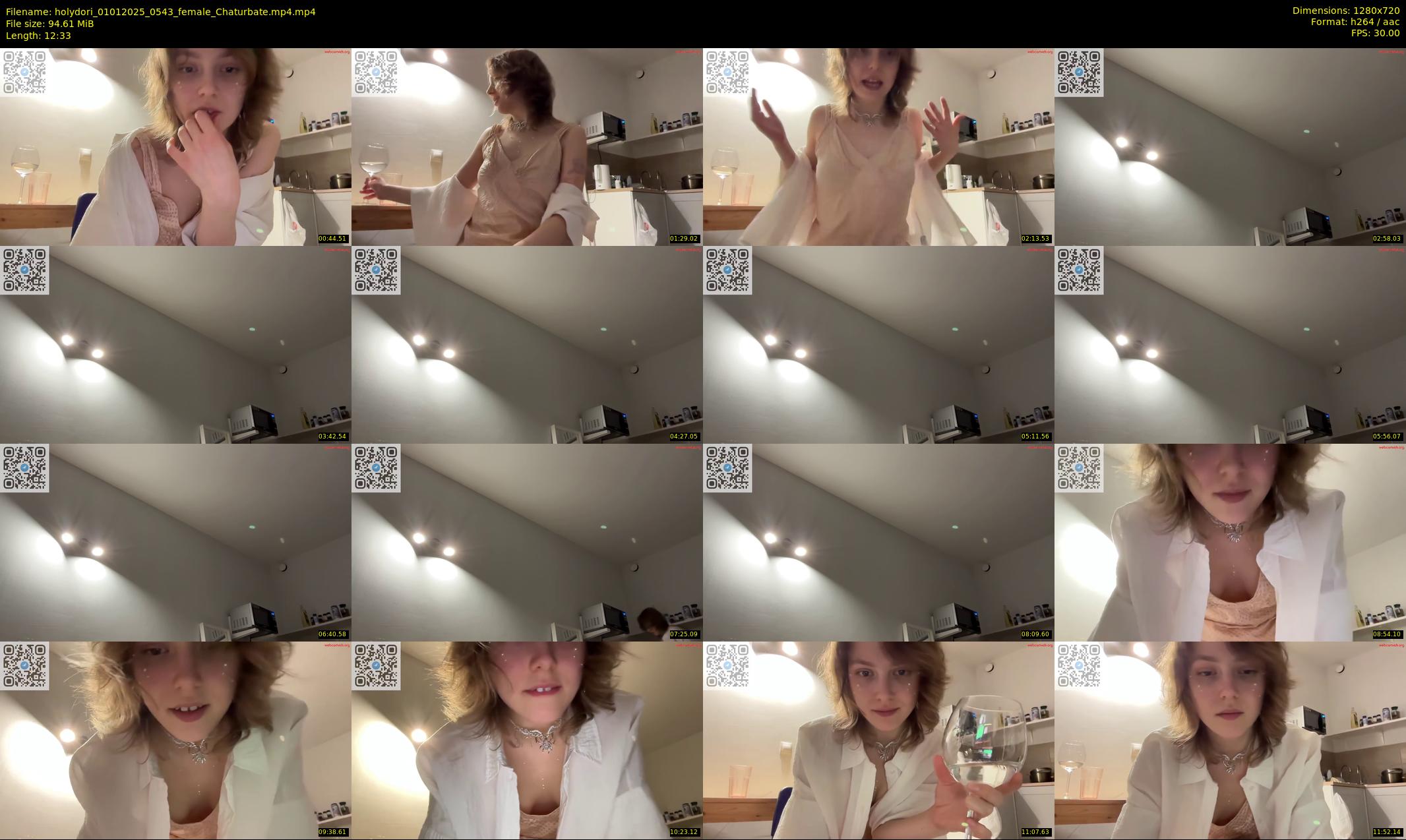 holydori — 13 minute Chaturbate female cam show recording, 720p, Jan 1, 2025