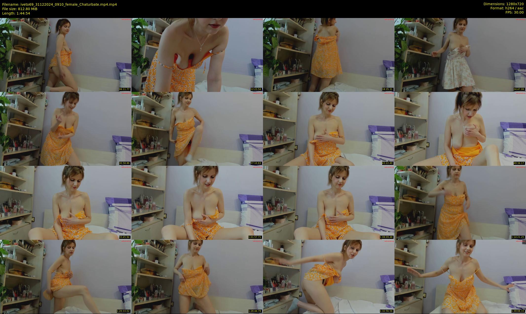 iveto69 — 105 minute Chaturbate female cam show recording, 720p, Dec 31, 2024