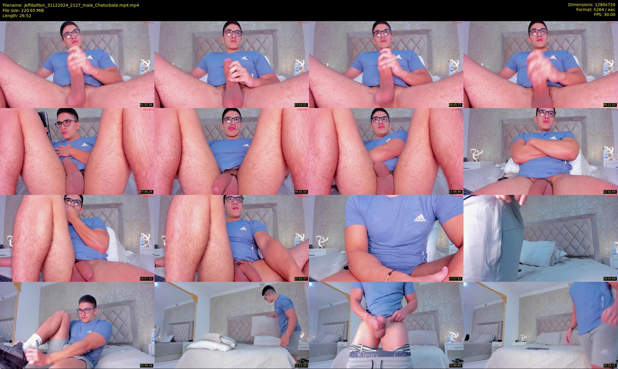 jeffdaltton — 27 minute Chaturbate male cam show recording, 720p, Dec 31, 2024