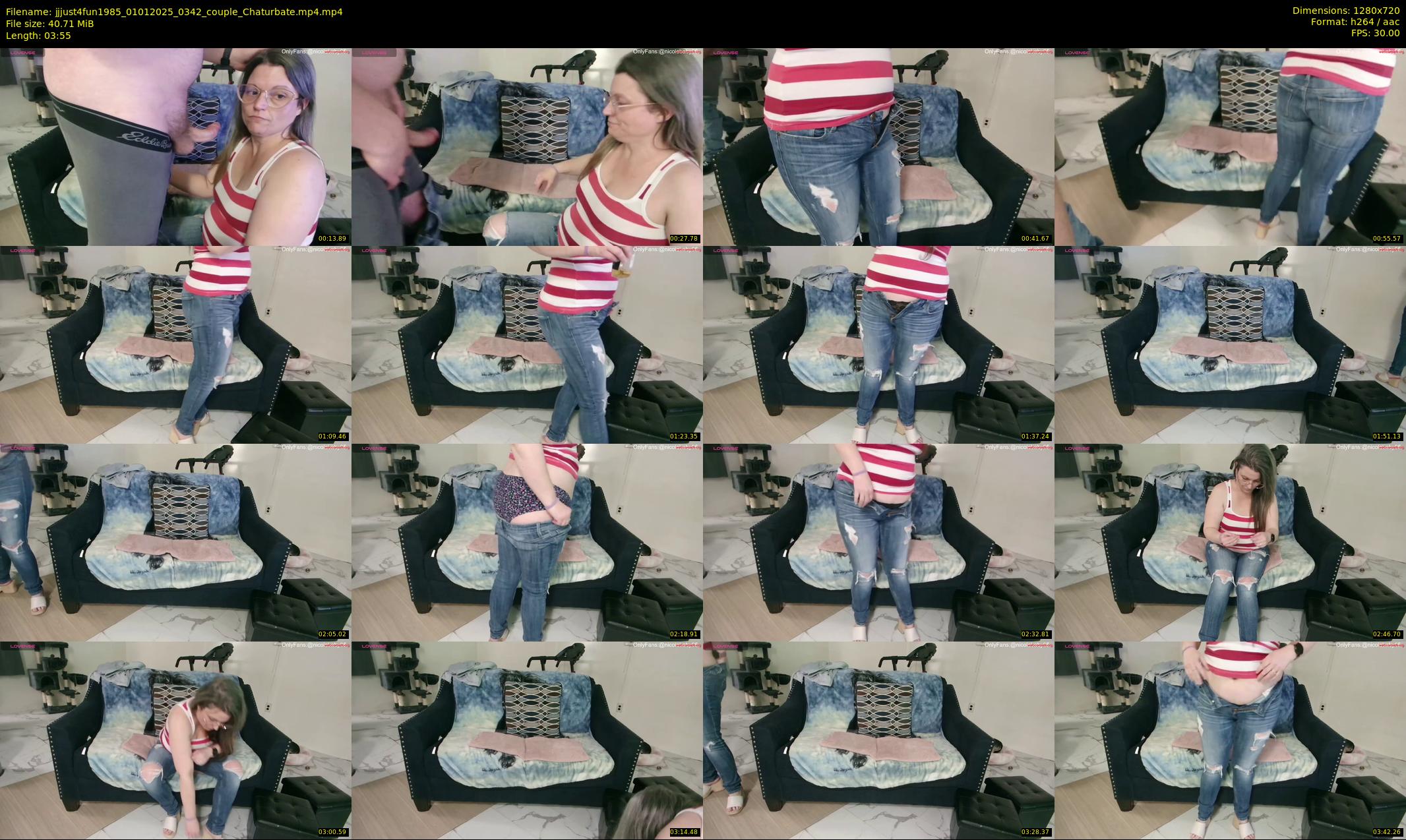 jjjust4fun1985 — 4 minute Chaturbate couple cam show recording, 720p, Jan 1, 2025