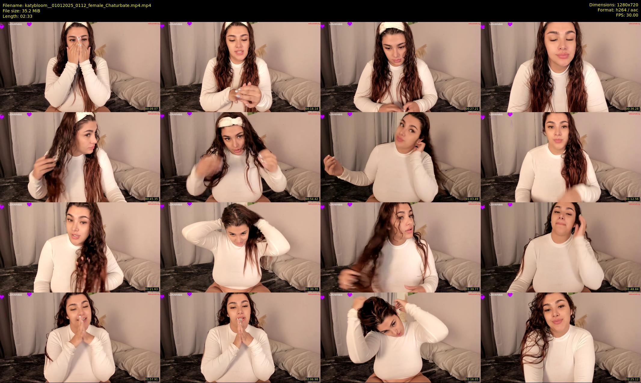 katybloom_ — 3 minute Chaturbate female cam show recording, 720p, Jan 1, 2025