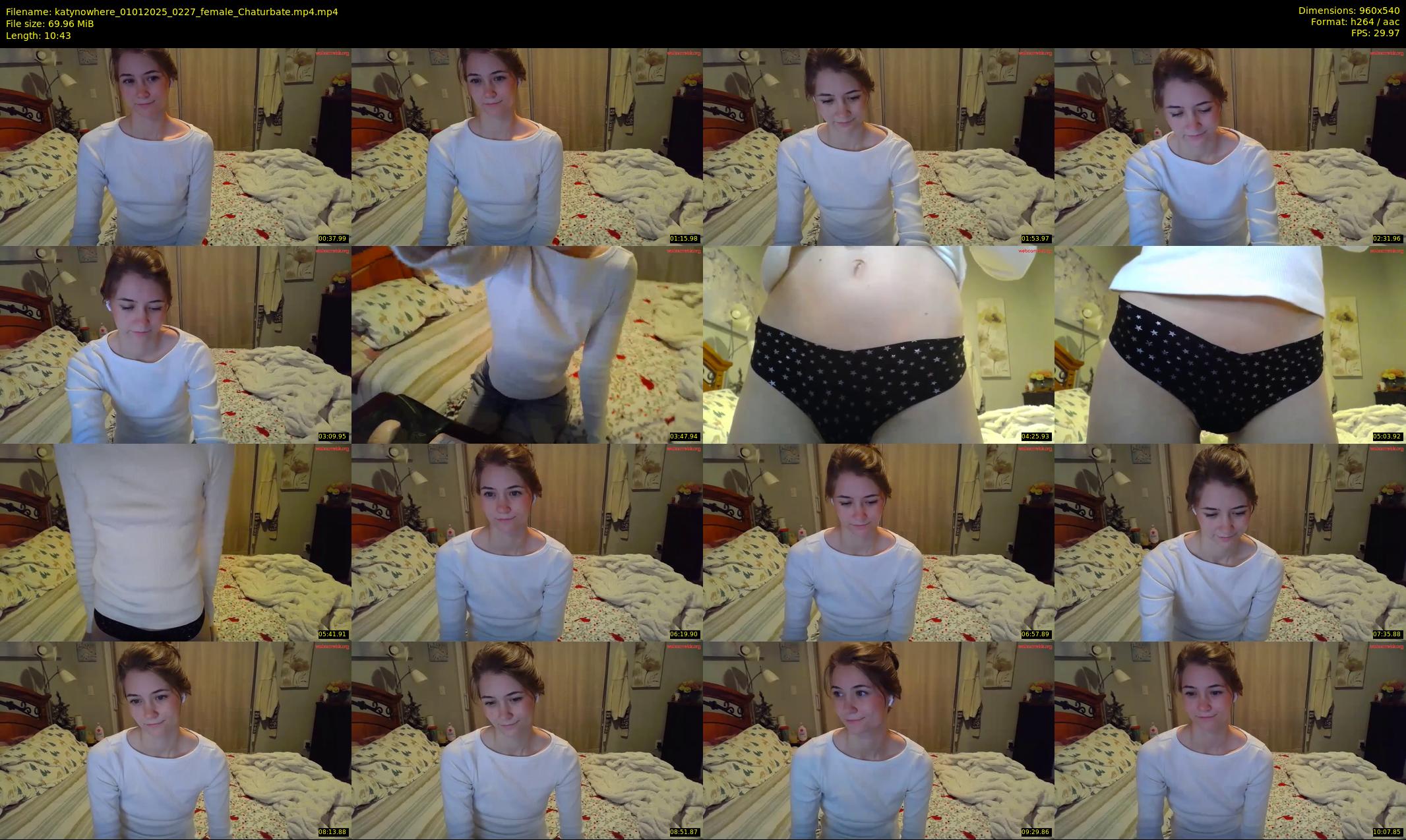 katynowhere — 11 minute Chaturbate female cam show recording, 480p, Jan 1, 2025
