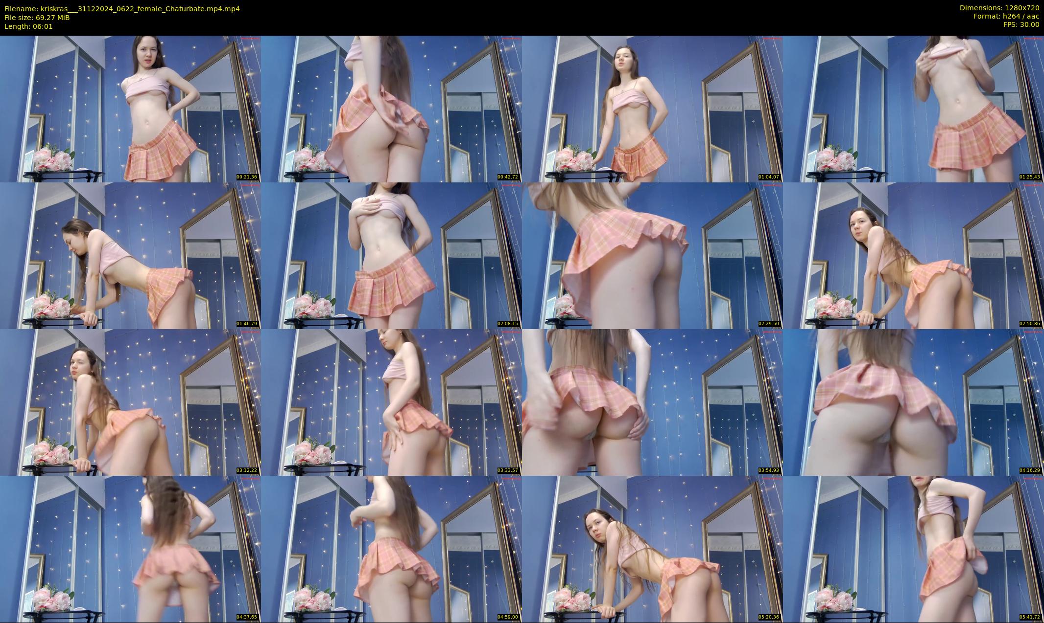 kriskras__ — 7 minute Chaturbate female cam show recording, 720p, Dec 31, 2024
