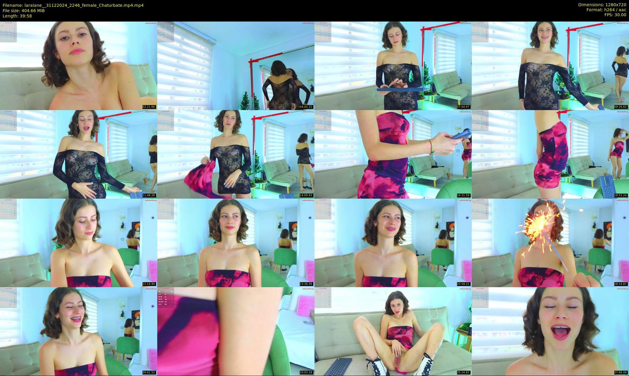 laralane_ — 40 minute Chaturbate female cam show recording, 720p, Dec 31, 2024