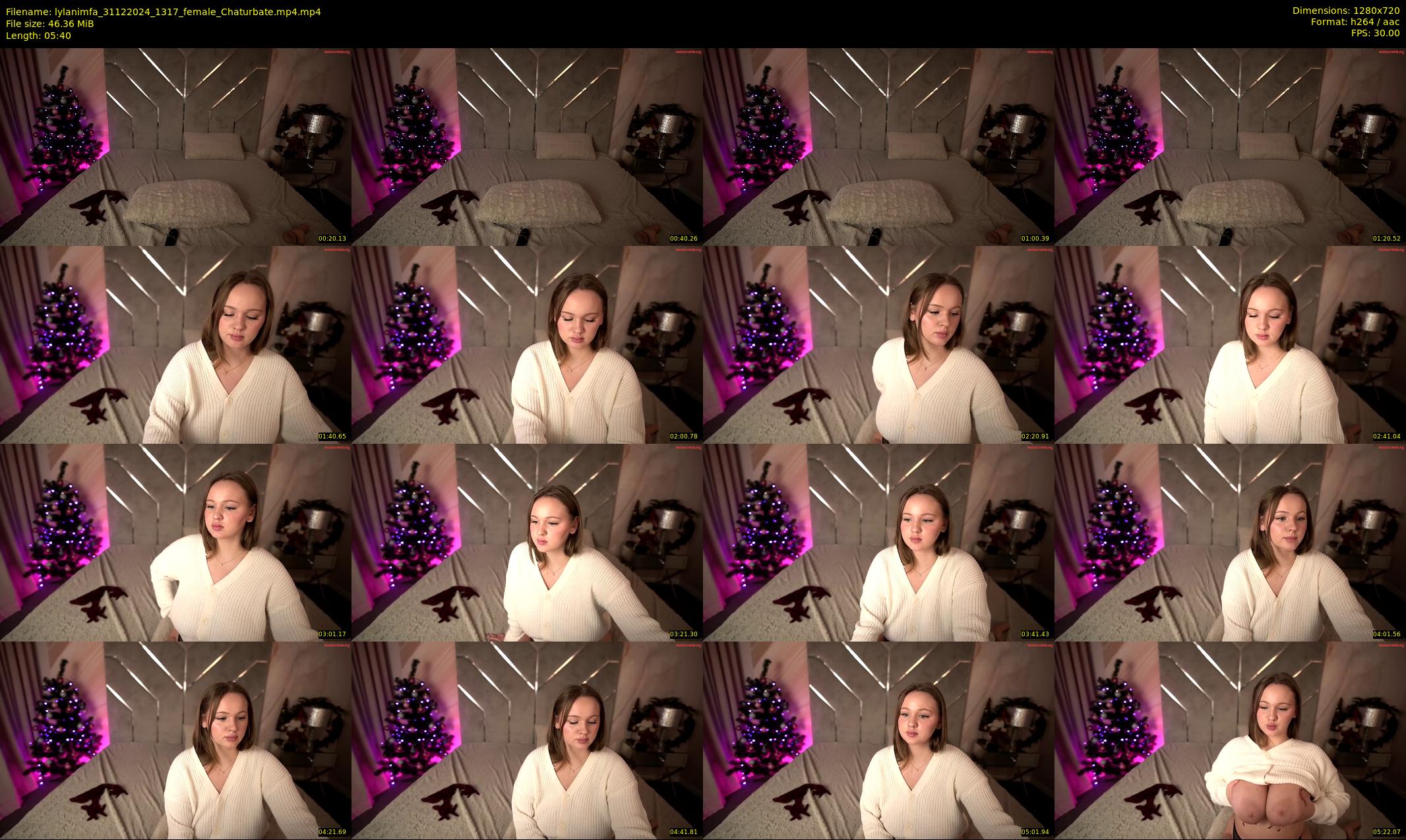 lylanimfa — 6 minute Chaturbate female cam show recording, 720p, Dec 31, 2024