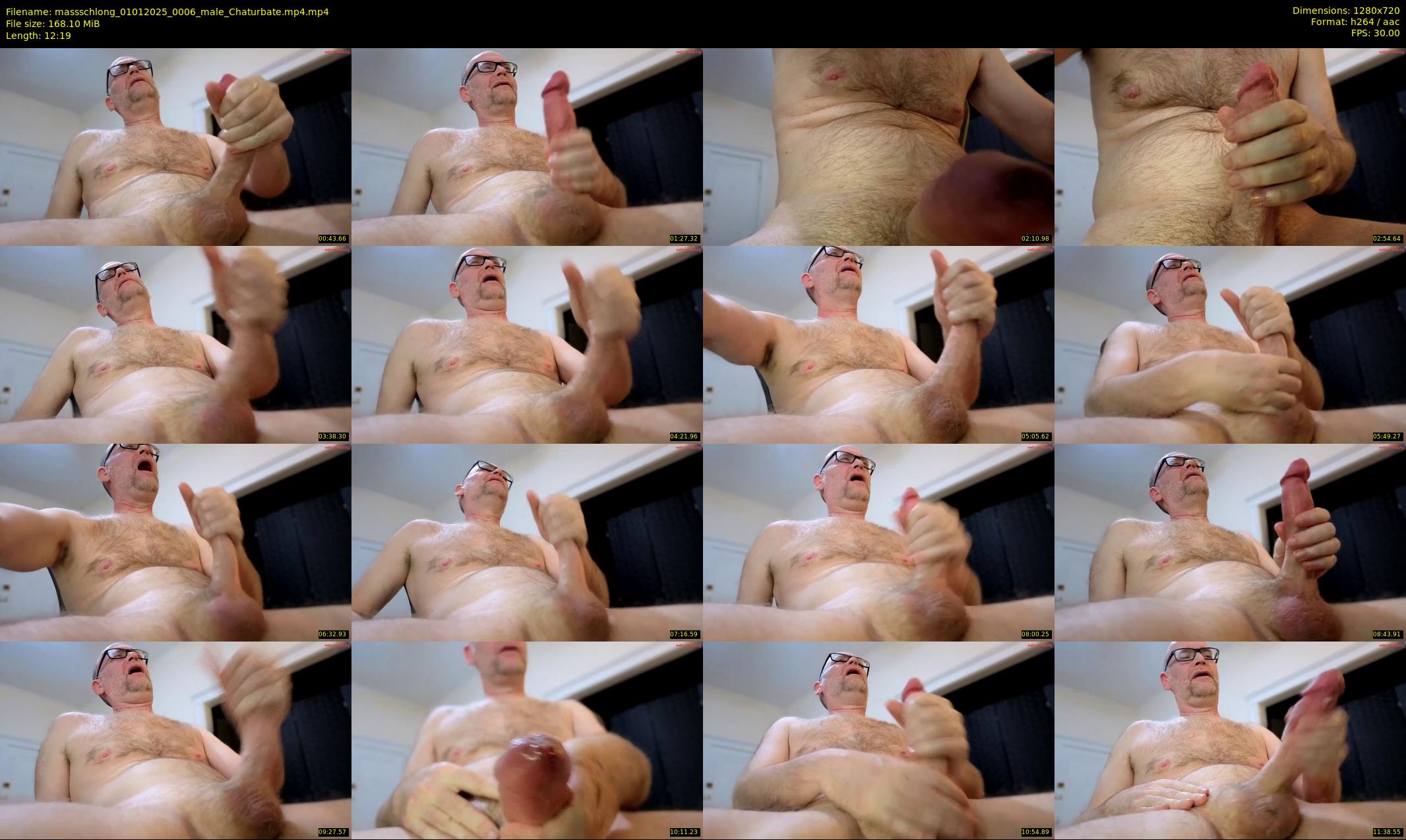massschlong — 13 minute Chaturbate male cam show recording, 720p, Jan 1, 2025