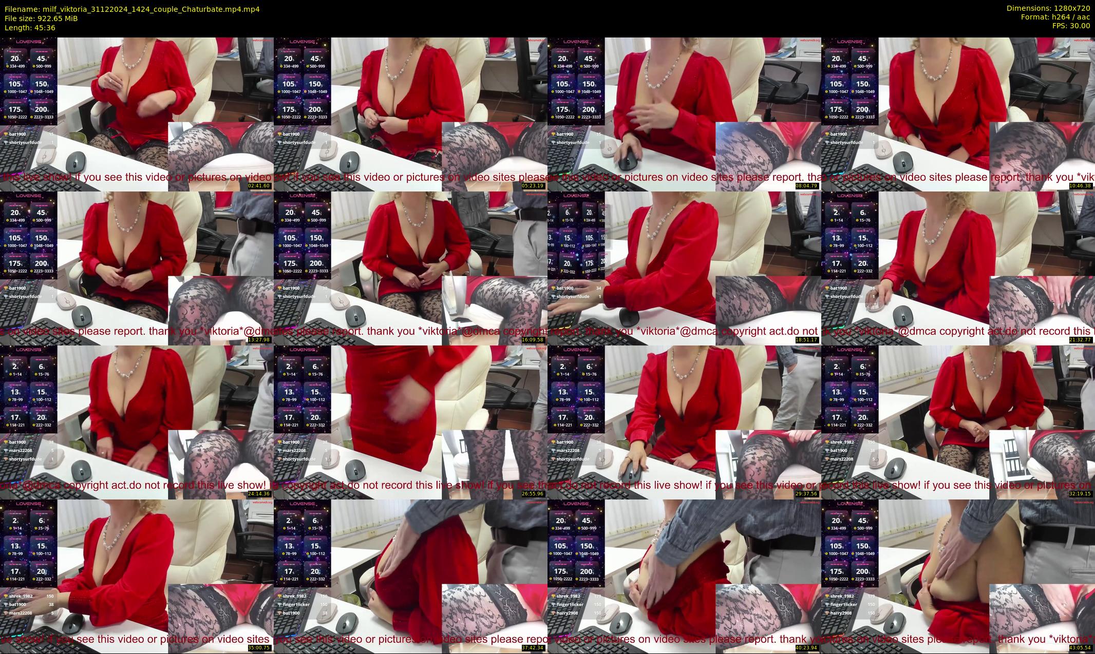 milf_viktoria — 46 minute Chaturbate female cam show recording, 720p, Dec 31, 2024