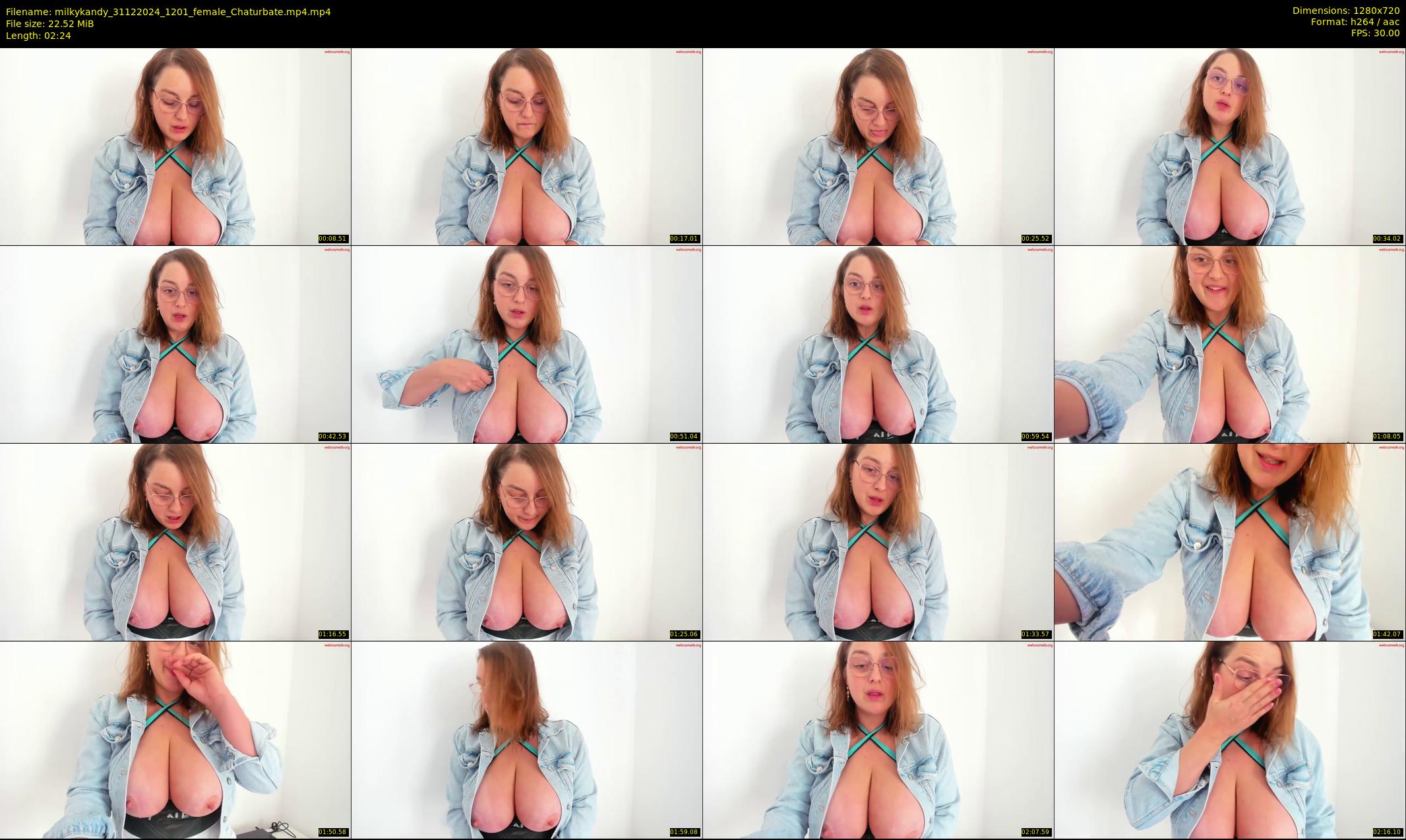 milkykandy — 3 minute Chaturbate female cam show recording, 720p, Dec 31, 2024