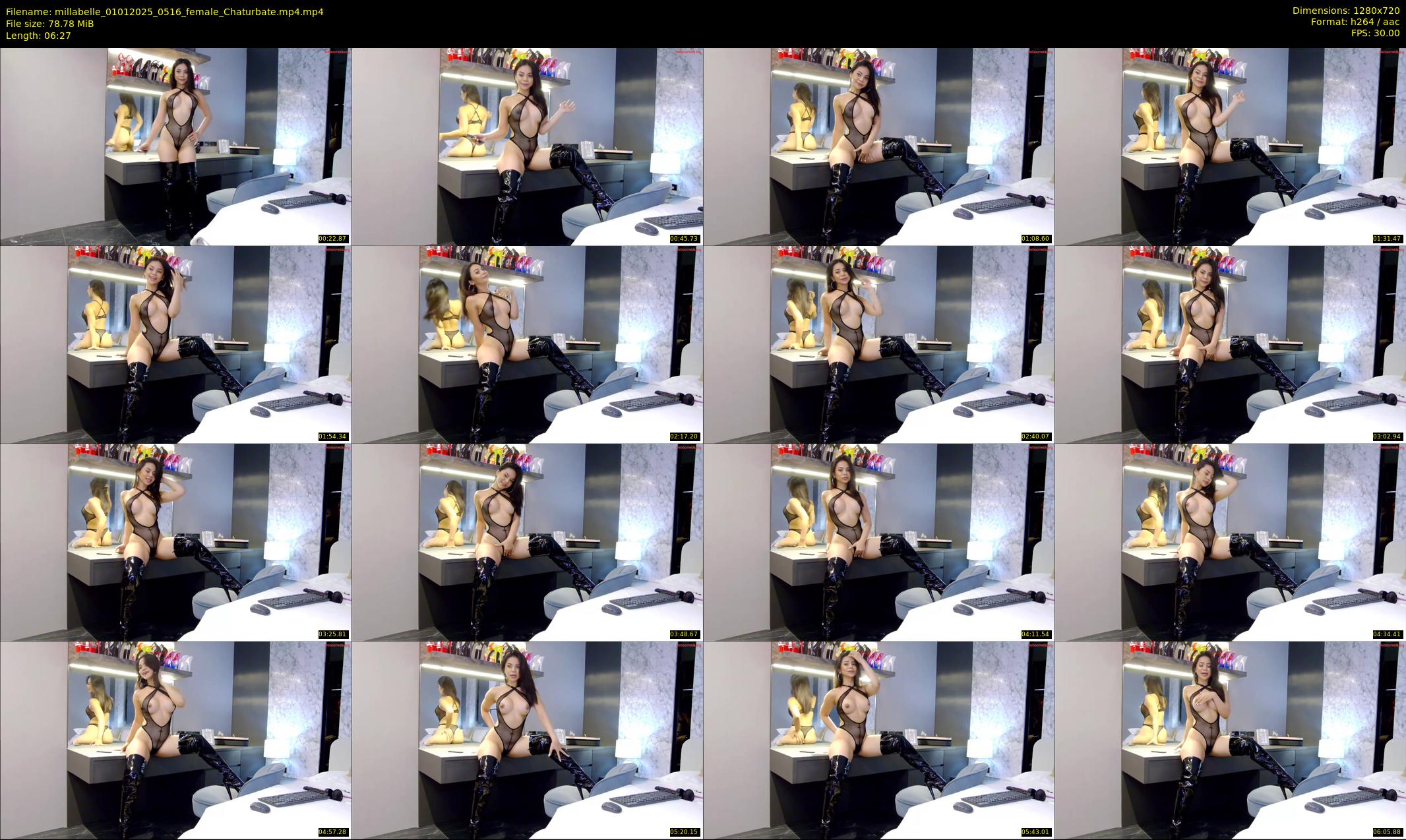 millabelle — 7 minute Chaturbate female cam show recording, 720p, Jan 1, 2025