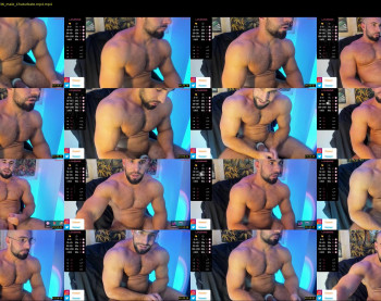 musculusx — 57 minute Chaturbate male cam show recording, 720p, Jan 1, 2025