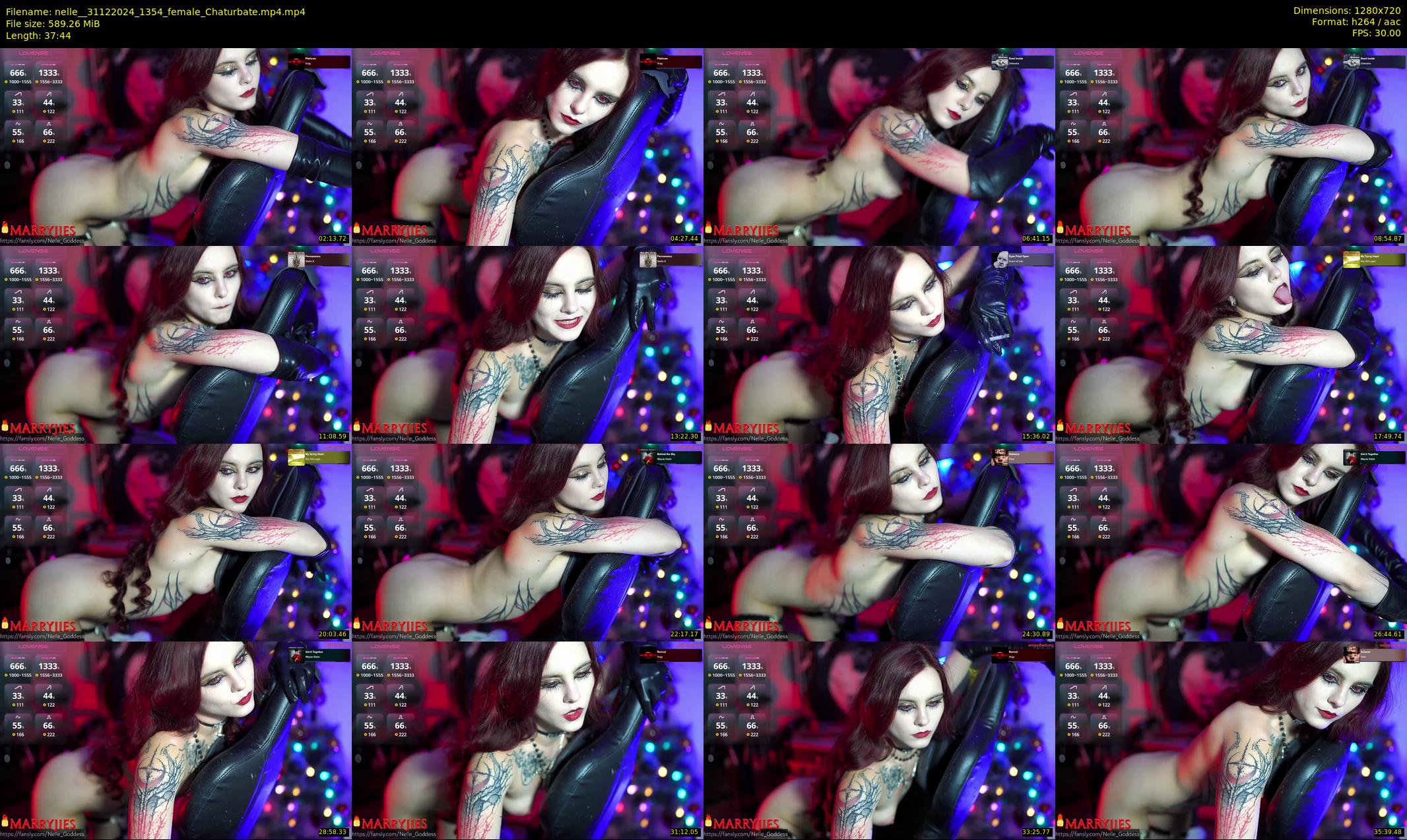 nelle_ — 38 minute Chaturbate female cam show recording, 720p, Dec 31, 2024
