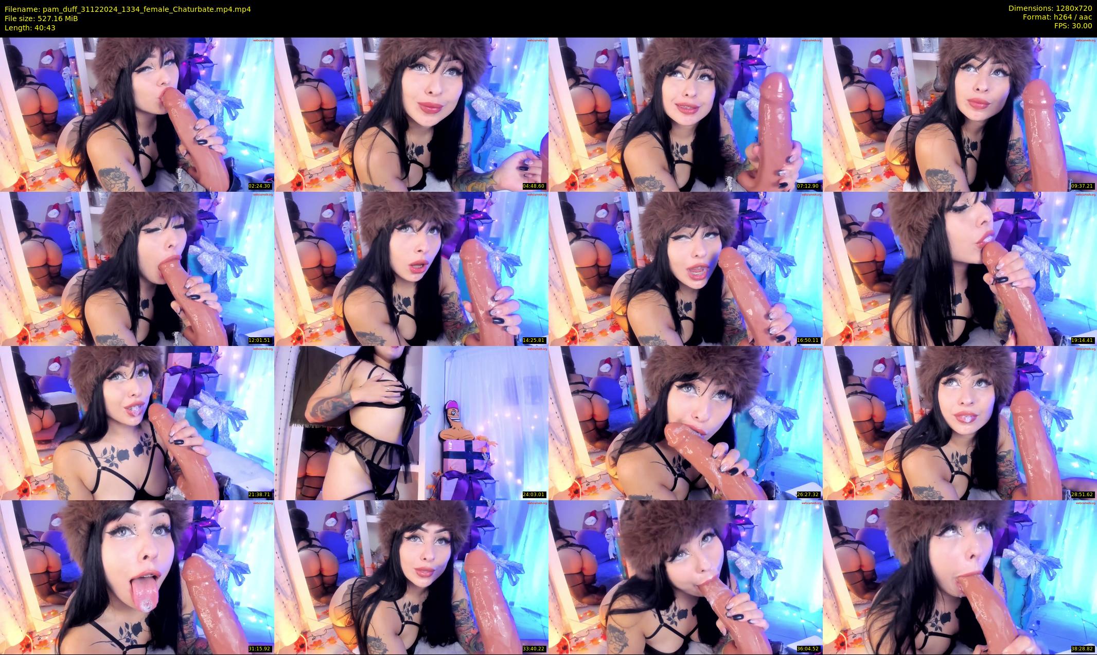 pam_duff — 41 minute Chaturbate female cam show recording, 720p, Dec 31, 2024