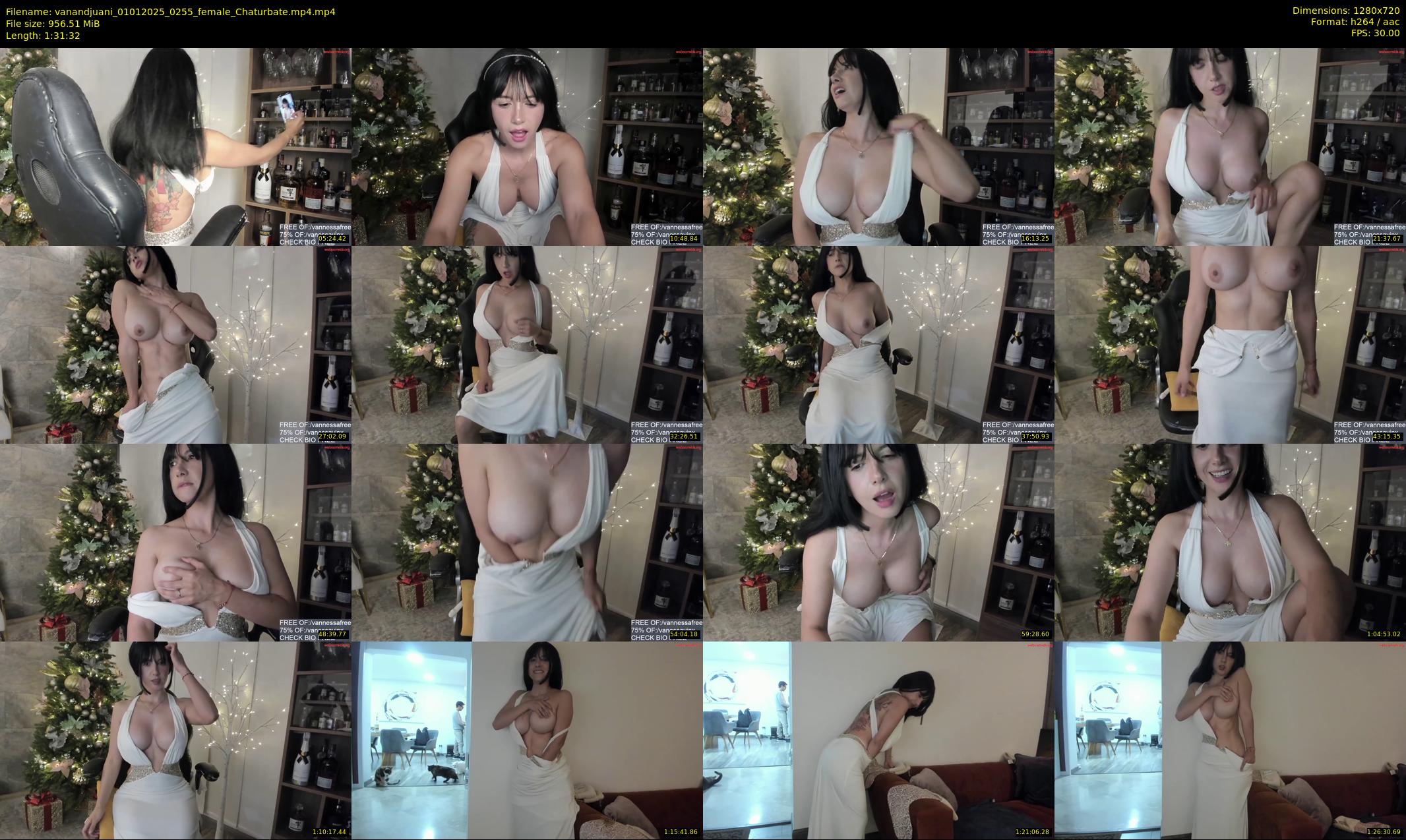 vanandjuani — 92 minute Chaturbate female cam show recording, 720p, Jan 1, 2025