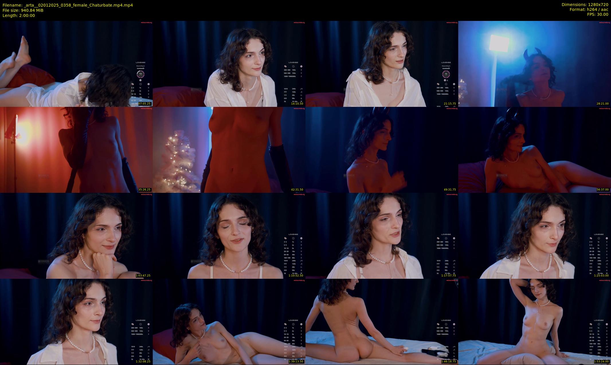 _arta_ — 120 minute Chaturbate female cam show recording, 720p, Jan 2, 2025
