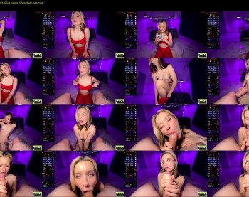 _blowjob_queen_ — 21 minute Chaturbate couple cam show recording, 720p, Jan 1, 2025
