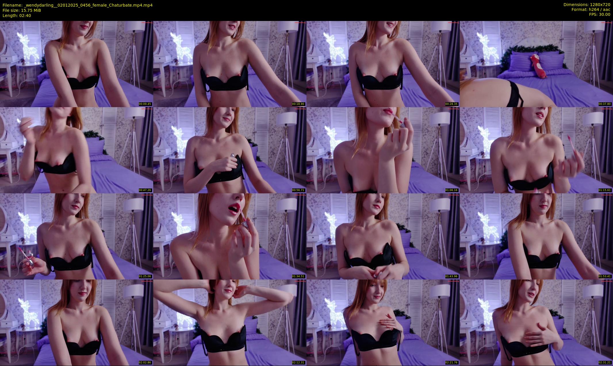 _wendydarling_ — 3 minute Chaturbate female cam show recording, 720p, Jan 2, 2025