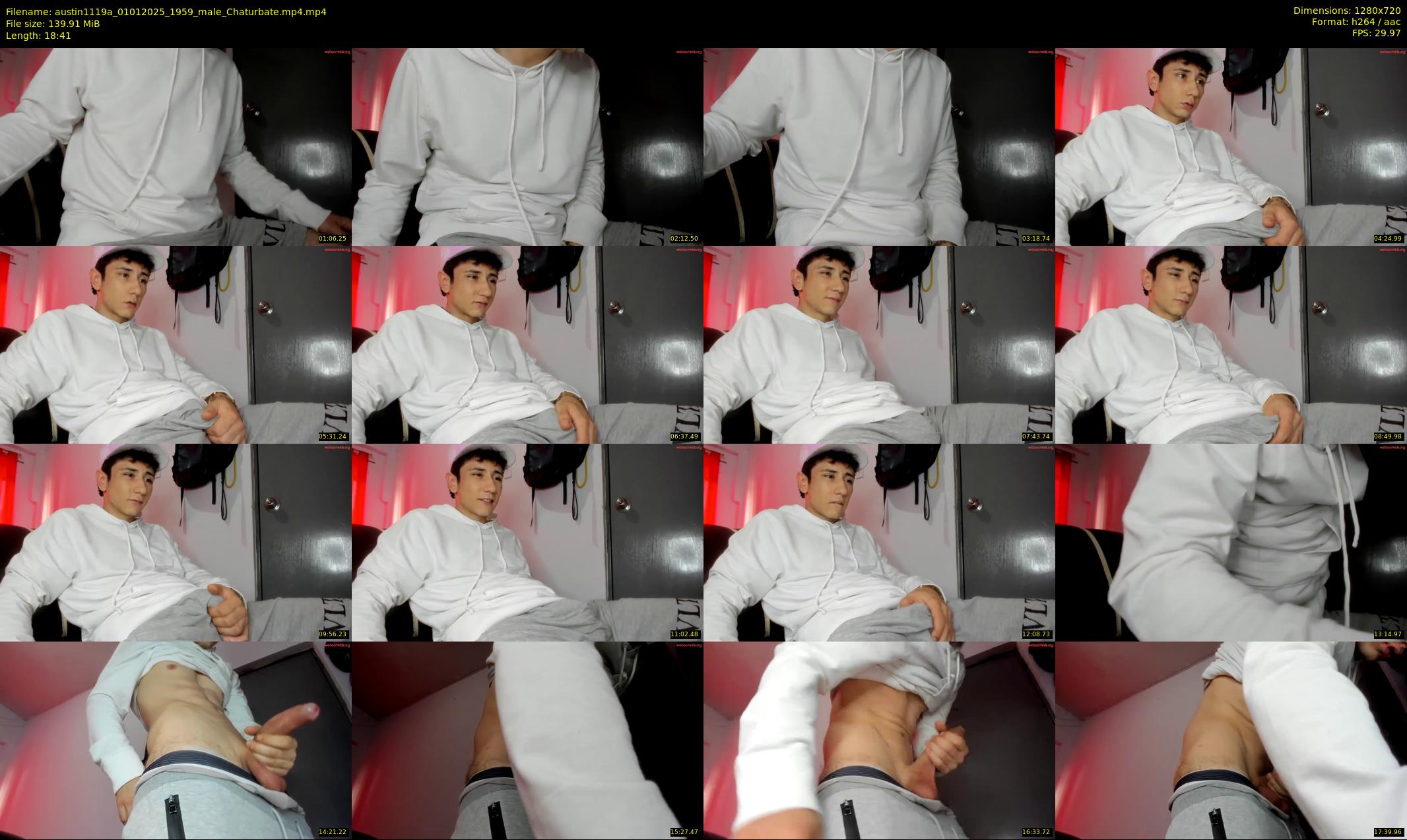 austin1119a — 19 minute Chaturbate male cam show recording, 720p, Jan 1, 2025