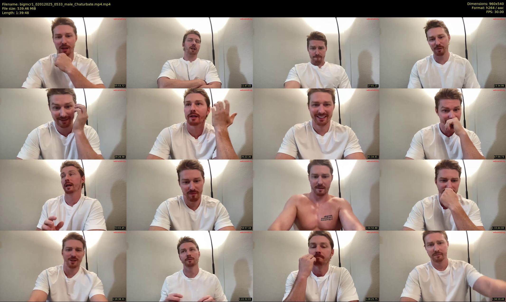 bigmcr1 — 100 minute Chaturbate male cam show recording, 480p, Jan 2, 2025