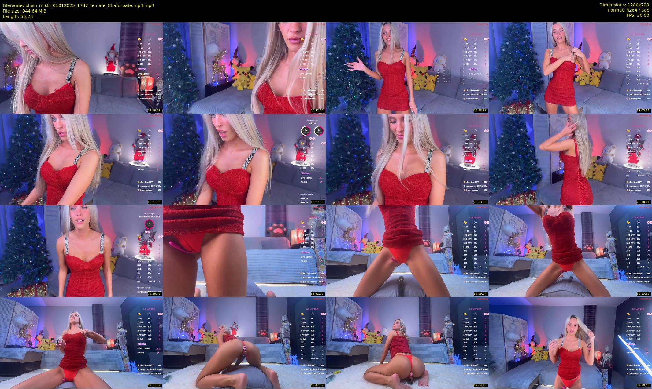 blush_mikki — 56 minute Chaturbate female cam show recording, 720p, Jan 1, 2025