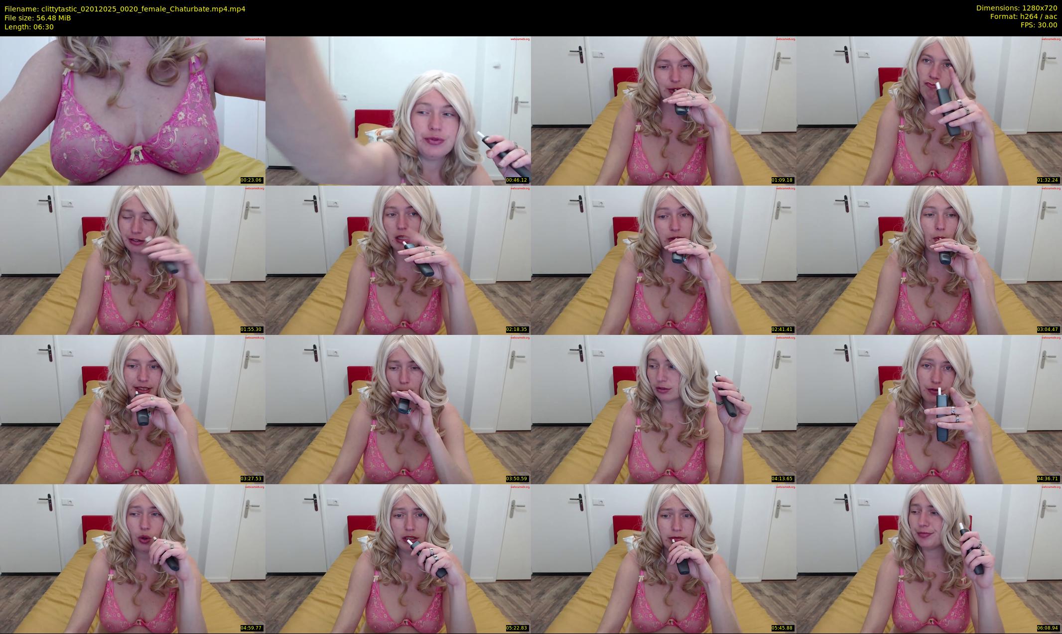 clittytastic — 7 minute Chaturbate female cam show recording, 720p, Jan 2, 2025