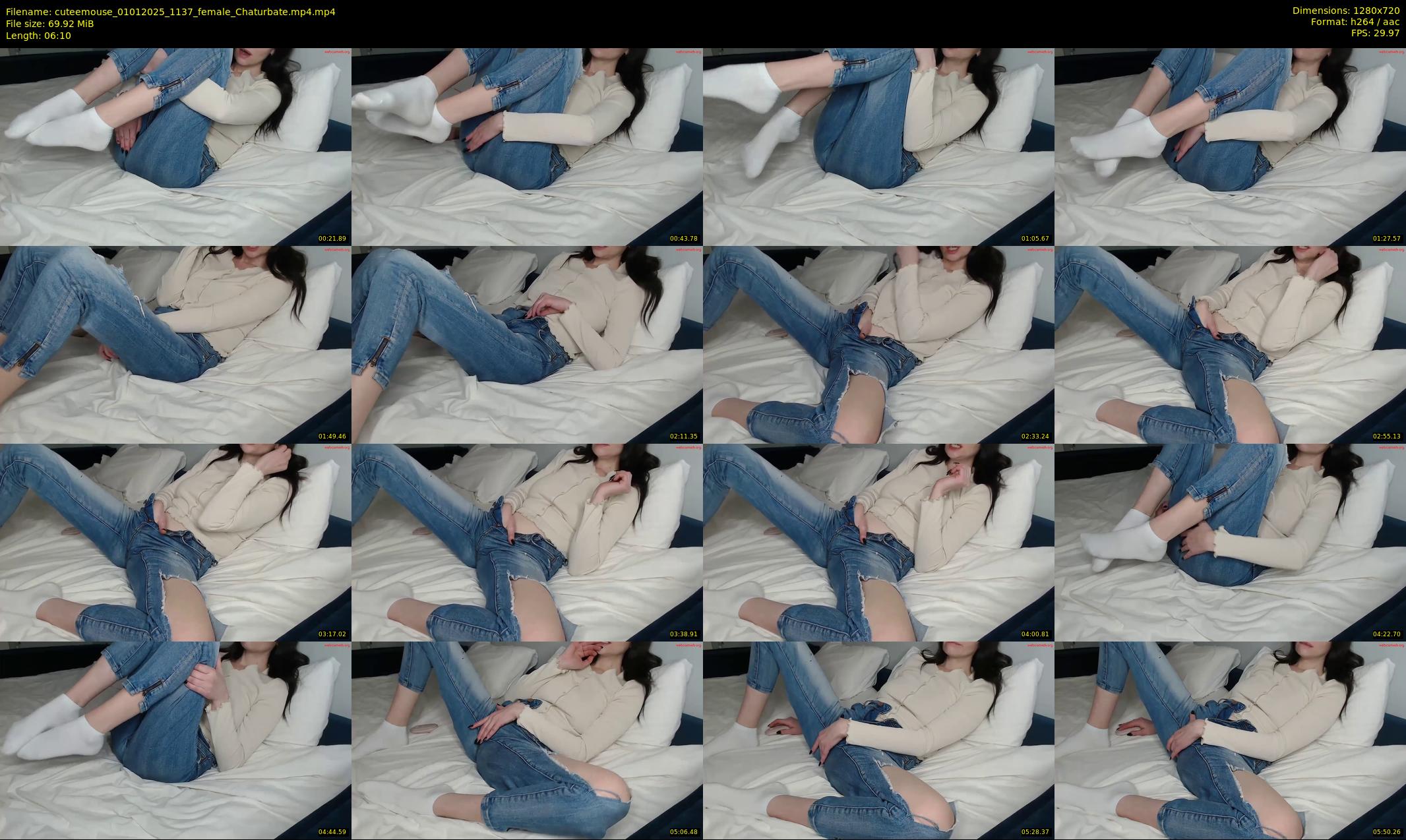 cuteemouse — 7 minute Chaturbate female cam show recording, 720p, Jan 1, 2025