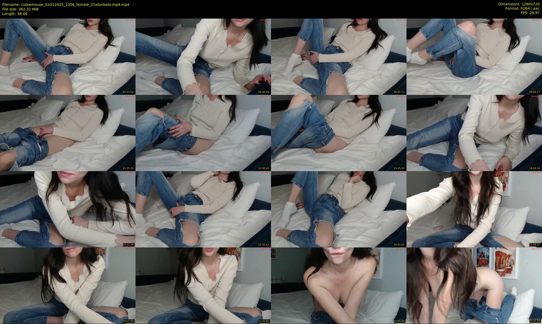 cuteemouse — 39 minute Chaturbate female cam show recording, 720p, Jan 1, 2025
